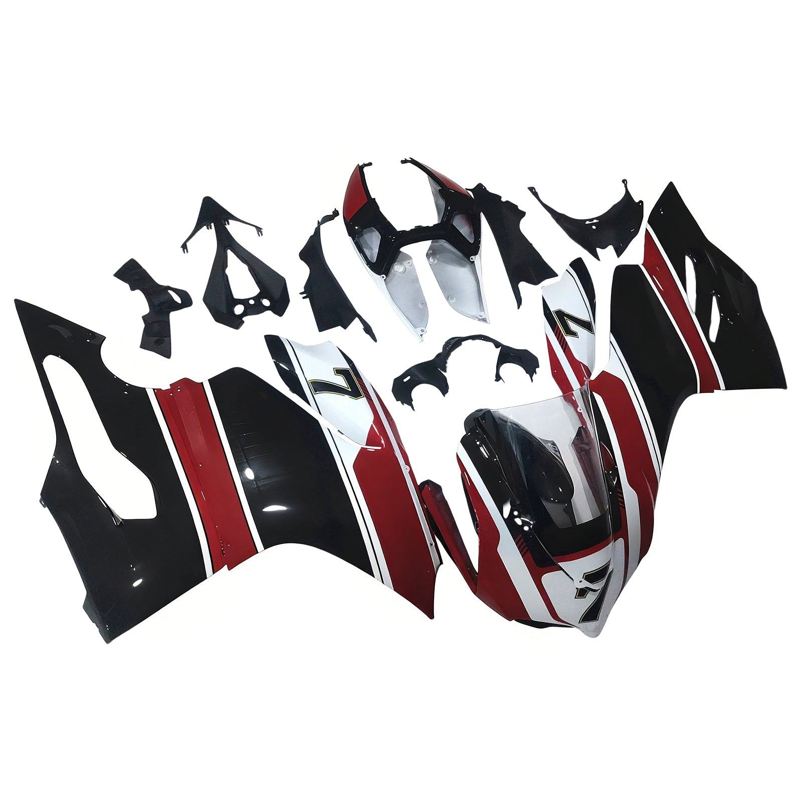 Amotopart Ducati 1199 899 2012-2015 Zestaw owiewek nadwozia z tworzywa ABS