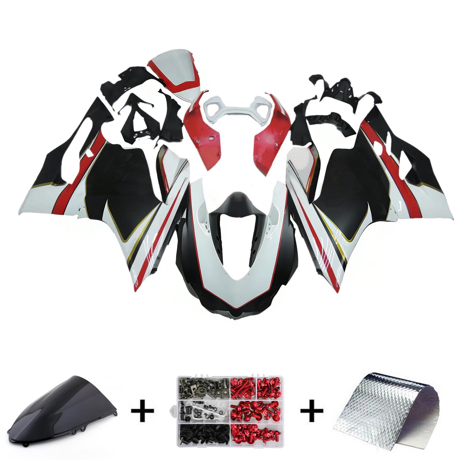 Amotopart Ducati 1199 899 2012-2015 ABS kunststof carrosseriekuipset