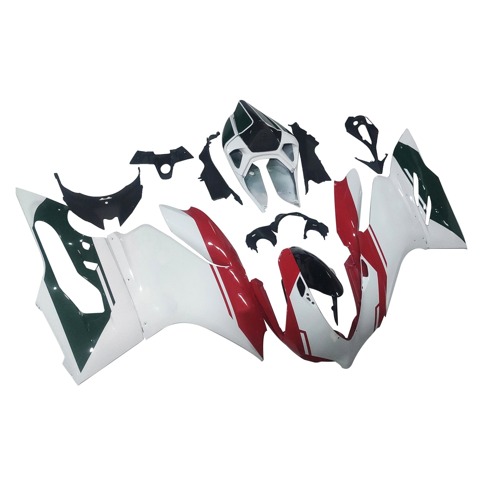 Amotopart Ducati 1199 899 2012-2015 Kit Carénage Carrosserie Plastique ABS