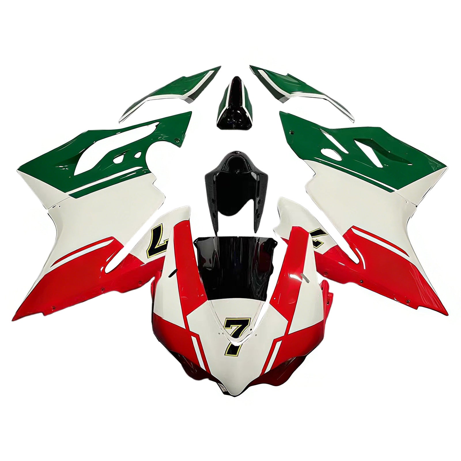Amotopart Kit carena carrozzeria in plastica ABS Ducati 1299 959 2015-2020
