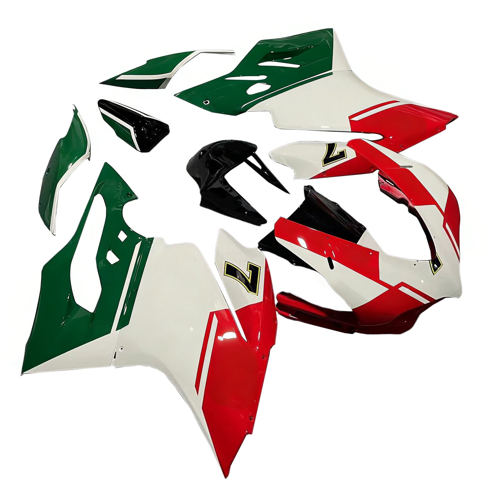 Amotopart Kit carena carrozzeria in plastica ABS Ducati 1299 959 2015-2020