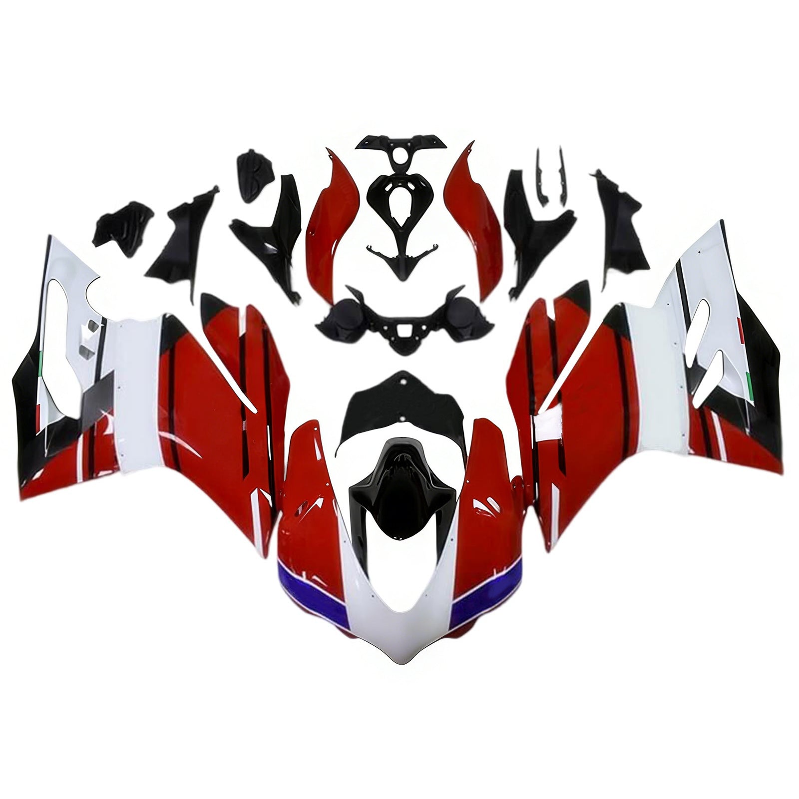 Amotopart Ducati 1299 959 2015-2020 ABS muovinen korin suojasarja