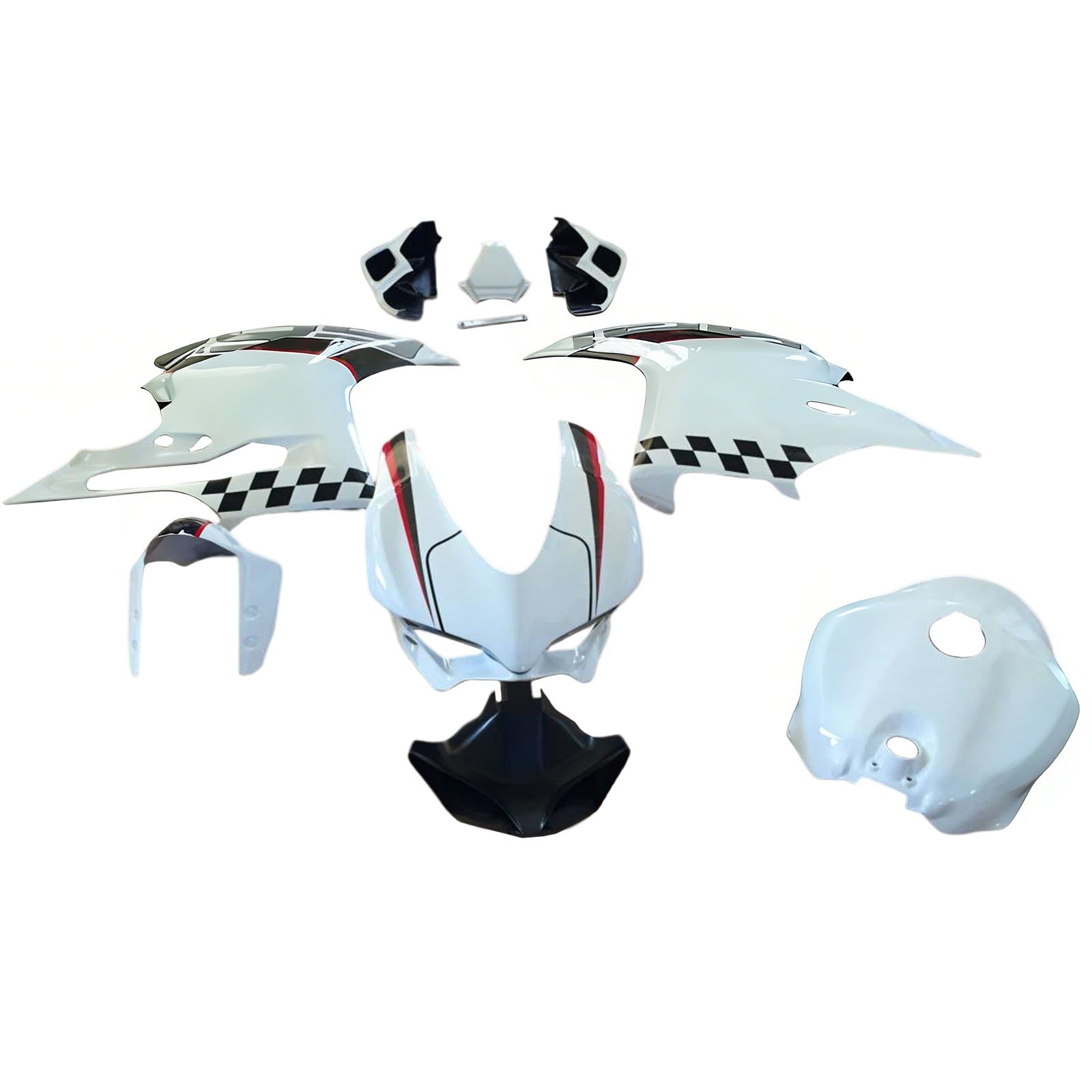Amotopart Ducati 1299 959 2015-2020 Kit de carenado de carrocería de plástico ABS