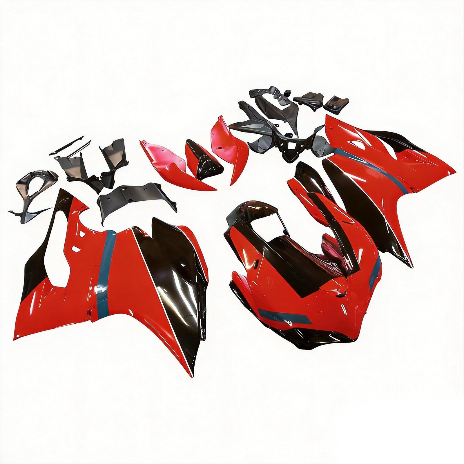 Amotopart Ducati 1299 2015-2020 Kit Carénage Carrosserie Plastique ABS