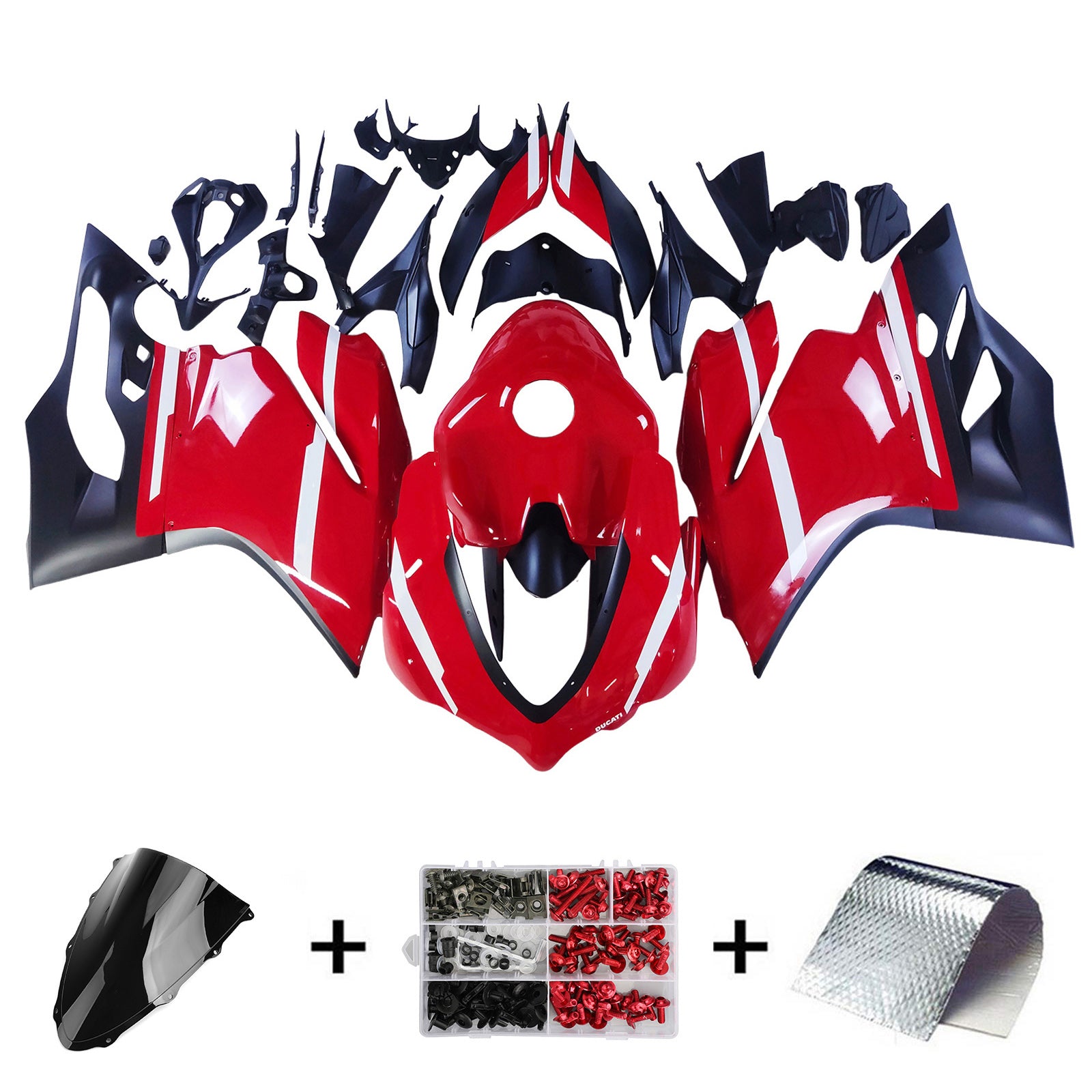 Kit di carenatura a iniezione Ducati 1299 2015-2020 ABS PLASICO BODYWORK