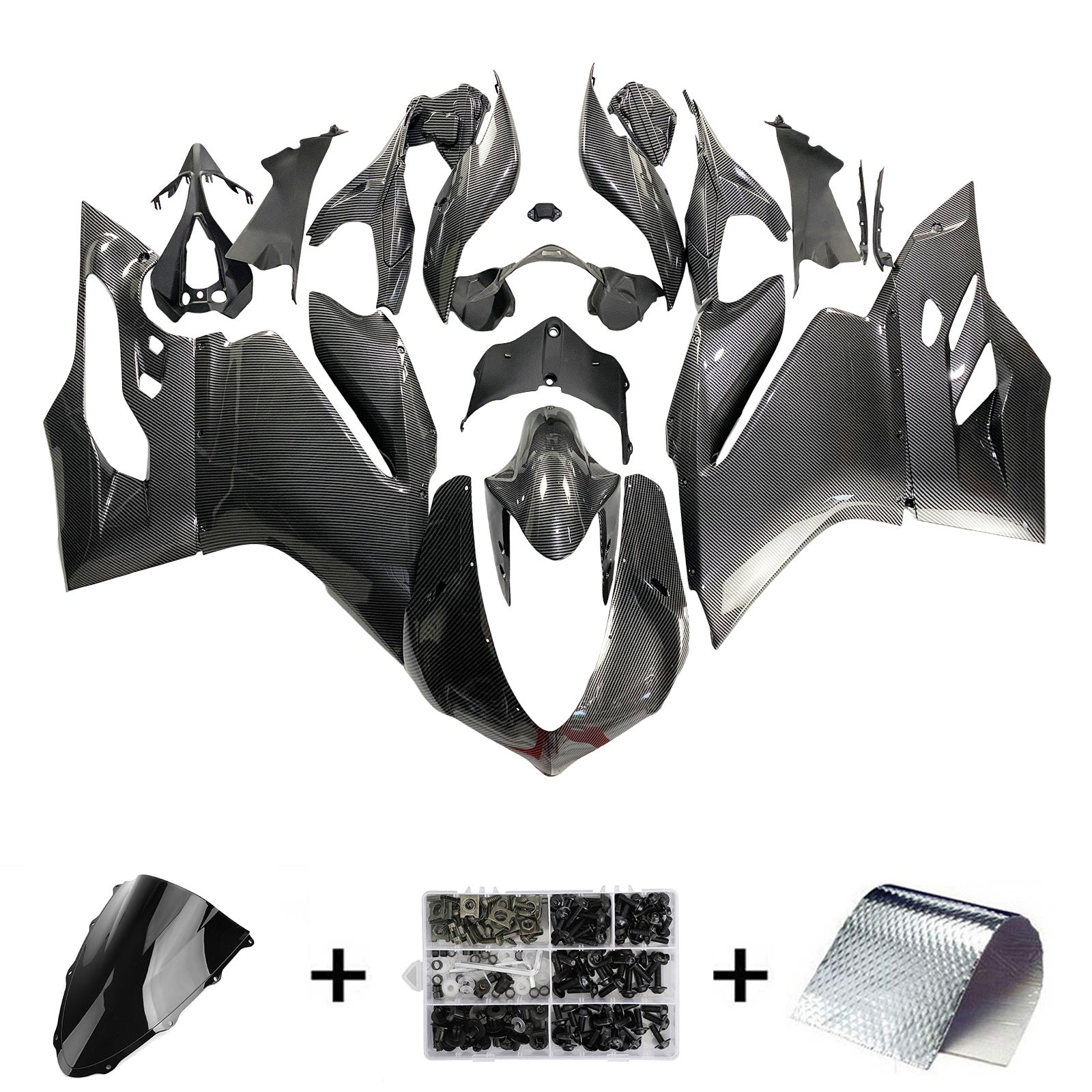 Kit de carénage d'injection Ducati 1299 2015-2020 Carrosserie Plastique ABS