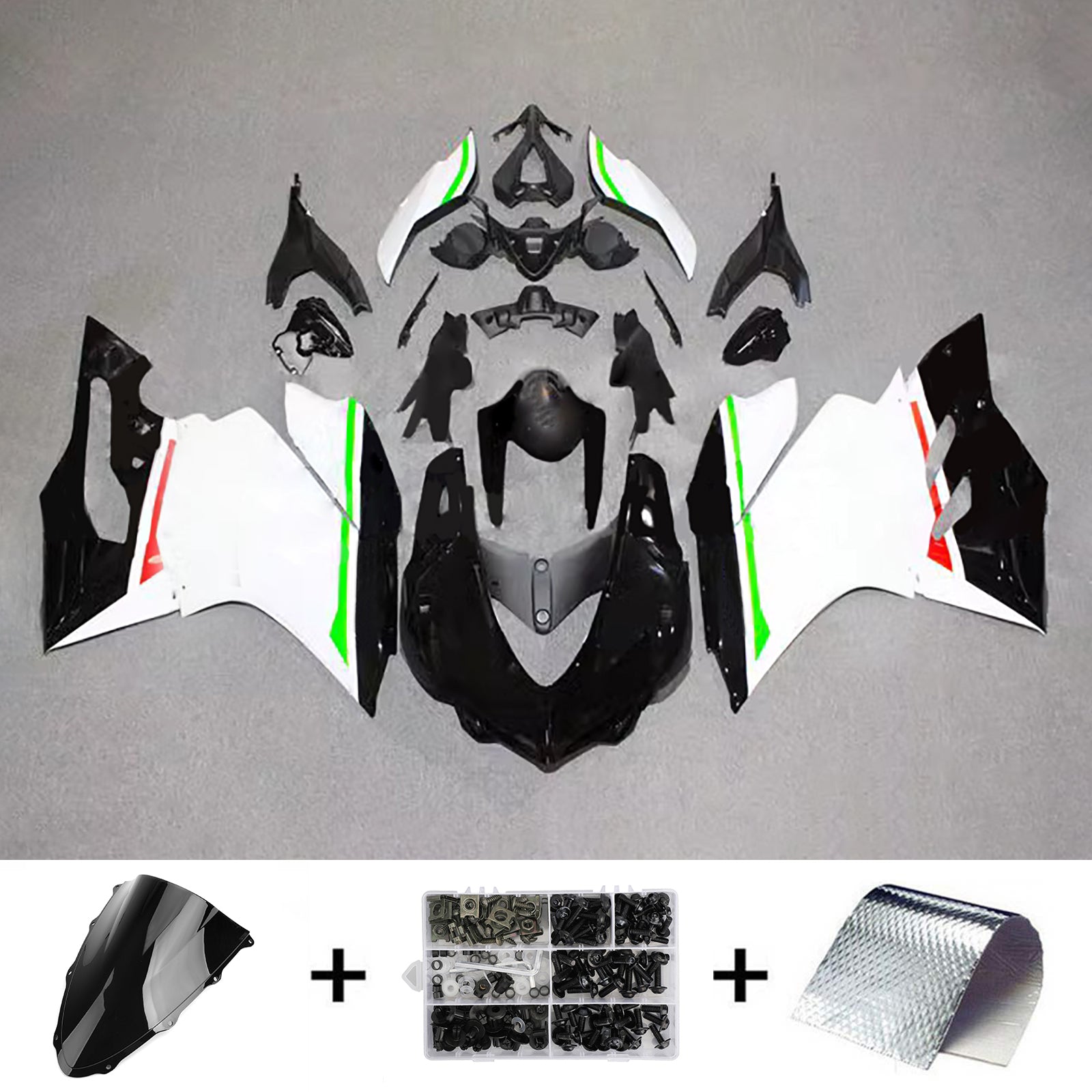 Kit de carénage d'injection Ducati 1299 2015-2020 Carrosserie Plastique ABS