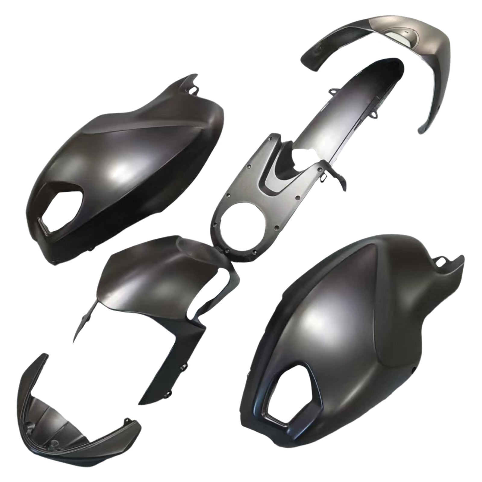 Amotopart Ducati Monster 696 796 1100 S EVO toutes les années Carénage Kit Carrosserie