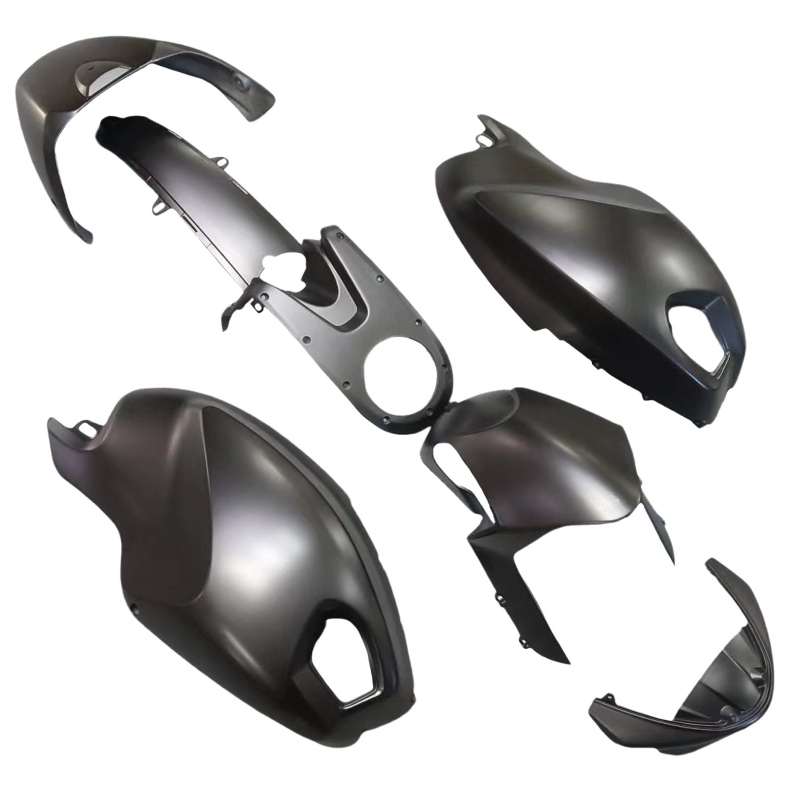 Amotopart Ducati Monster 696 796 1100 S EVO toutes les années Carénage Kit Carrosserie