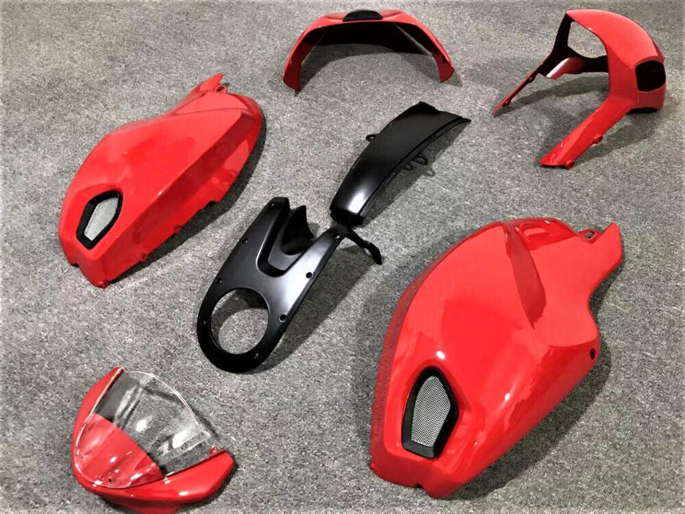 Amotopart Ducati Monster 696 796 1100 S EVO toutes les années Carénage Kit Carrosserie