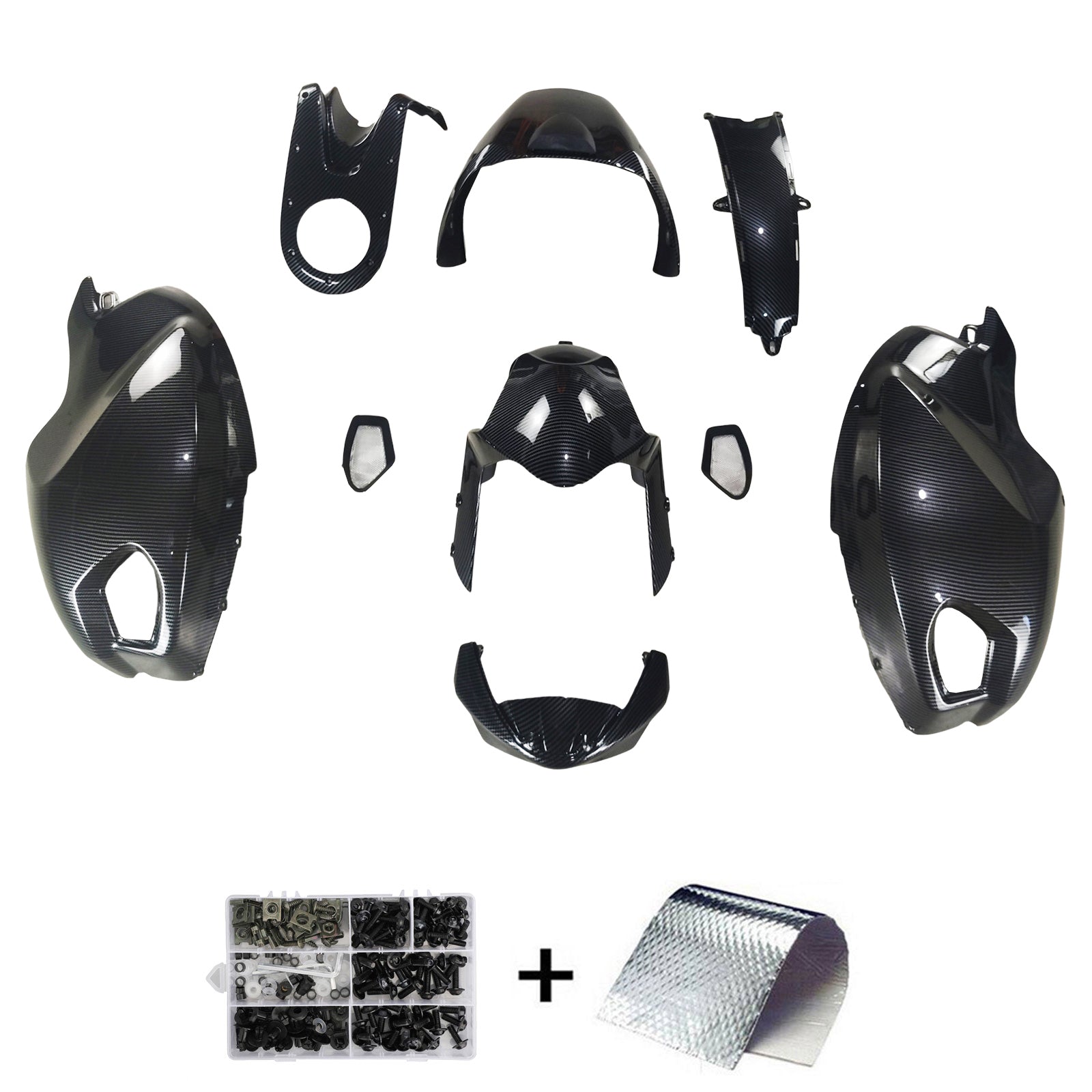 Kit Carena Iniezione Ducati Monster 696 796 1100 S EVO Carrozzeria