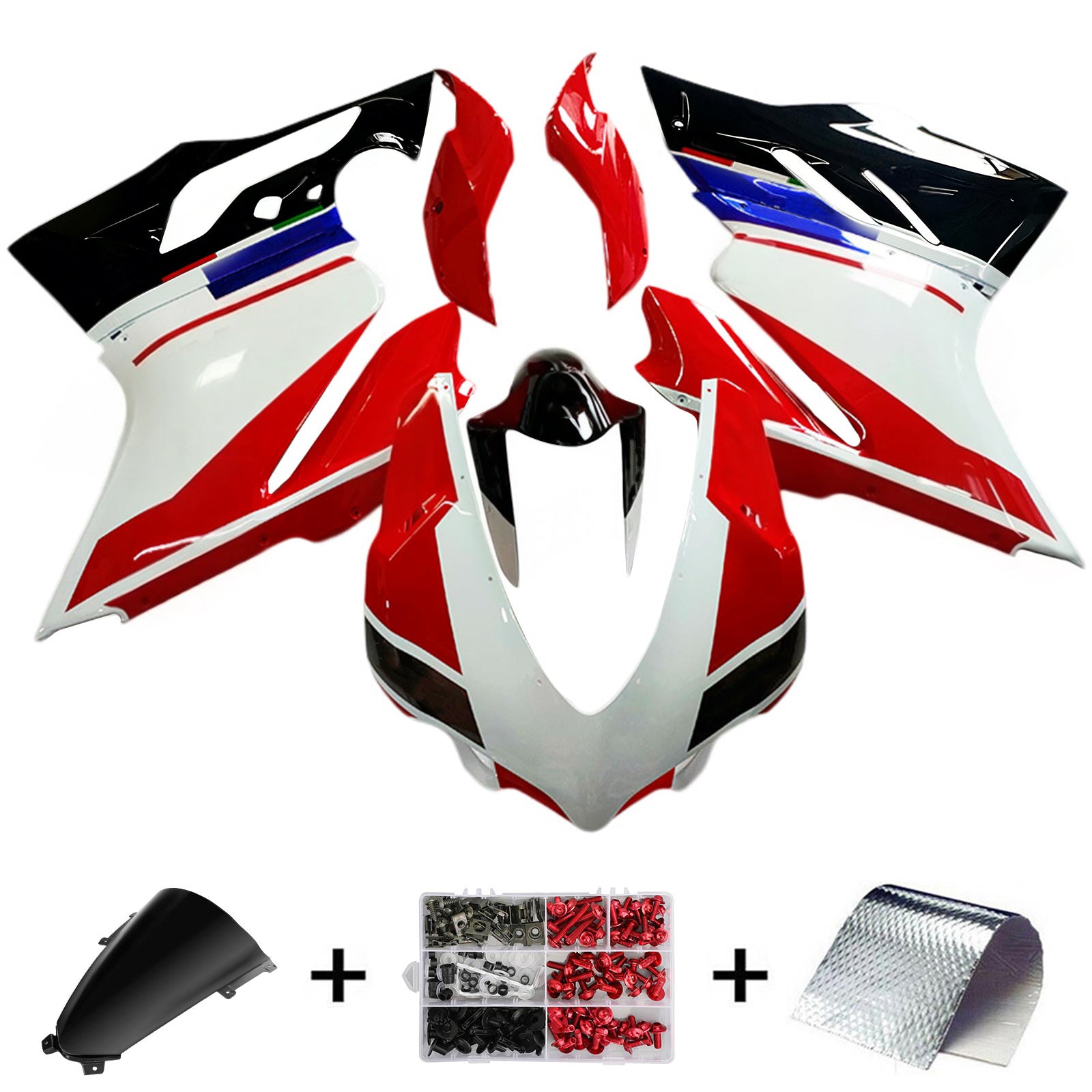 Amotopart Ducati Panigale V4 V4S V4SP 2018-2019 päällirakenteen suojasarja