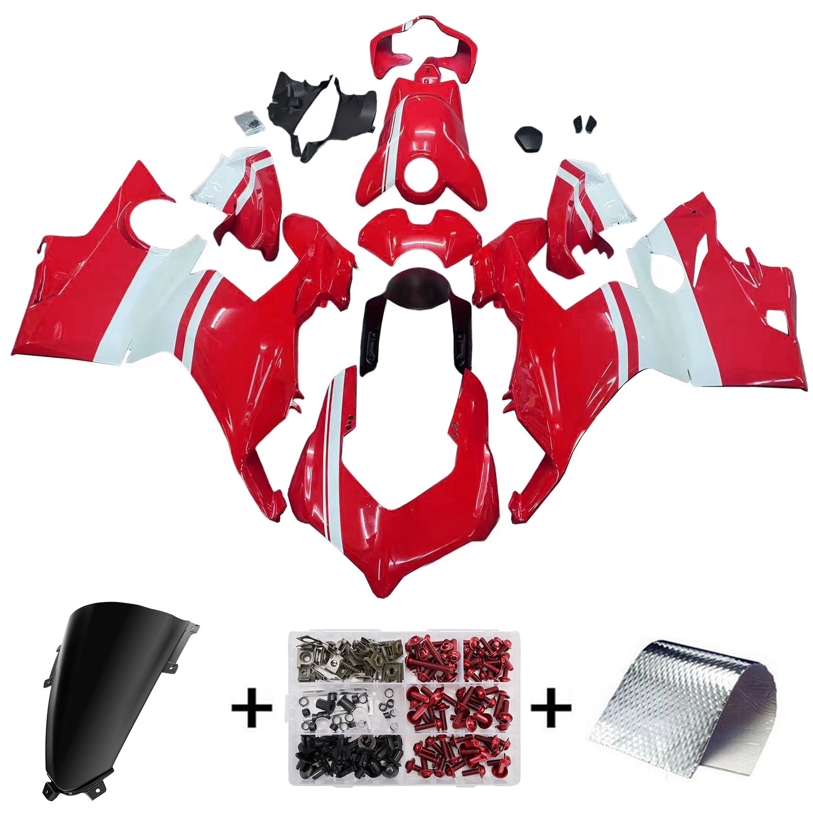 Kit de carénage d'injection Ducati Panigale V4 V4S V4SP 2018-2019