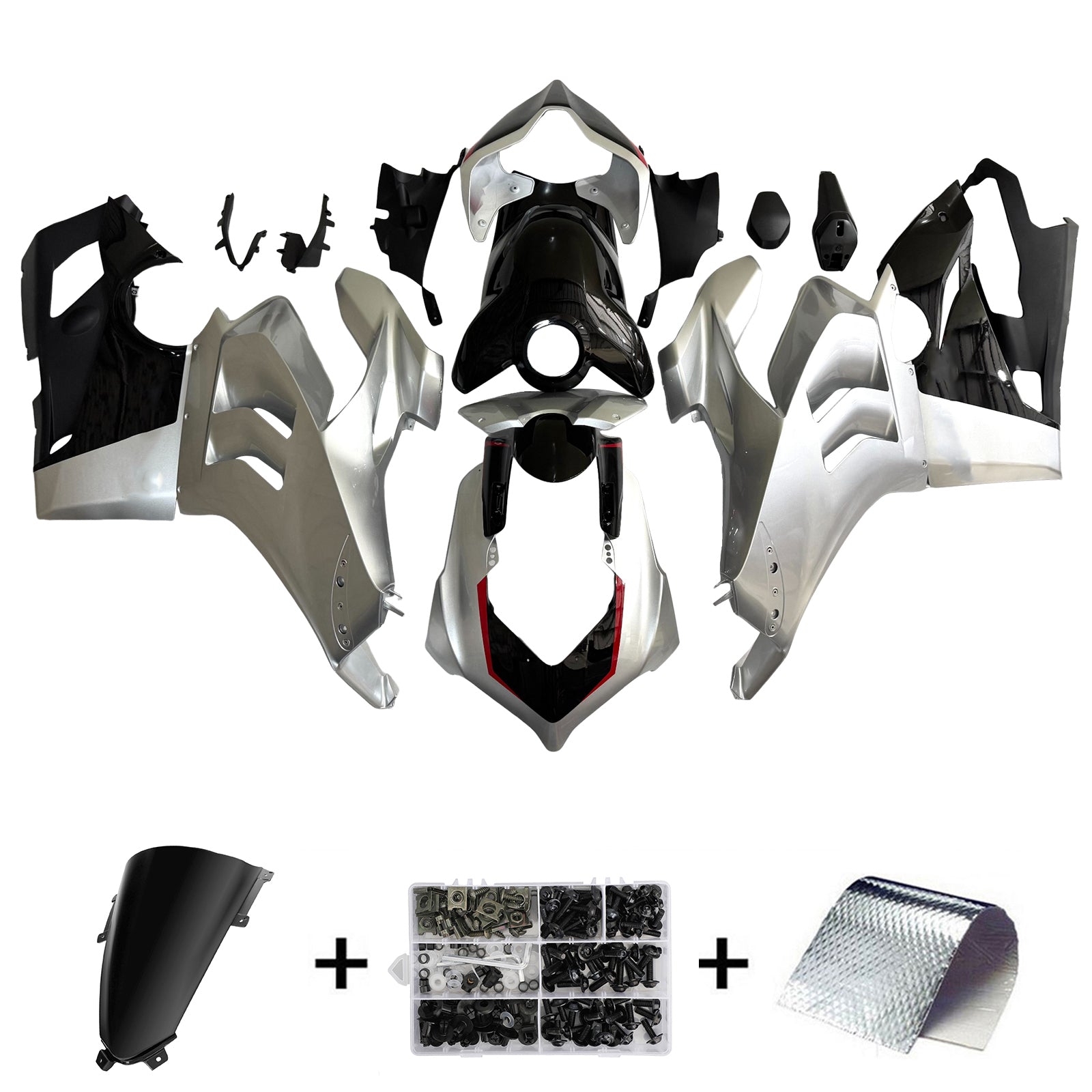 Kit de carénage d'injection Ducati Panigale V4/V4S 2020-2021 V4SP/V4R 2019-2022