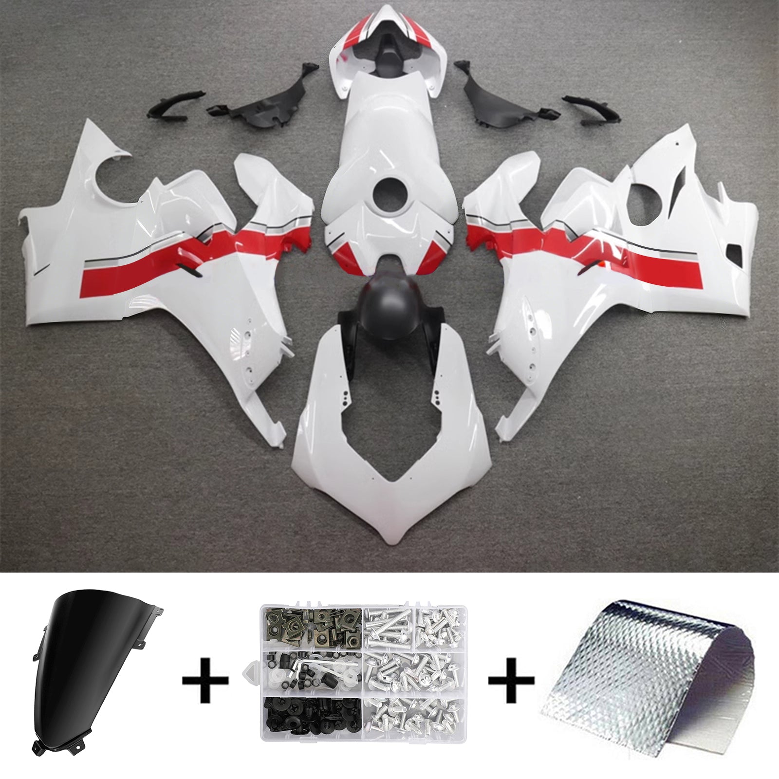 Kit de carénage d'injection Ducati Panigale V4/V4S 2020-2021 V4SP/V4R 2019-2022