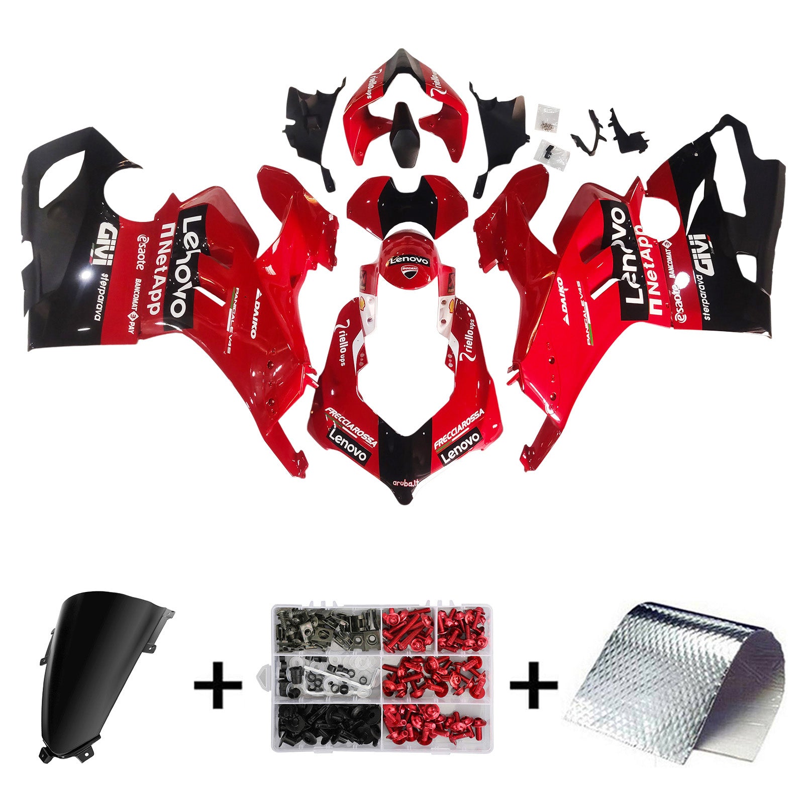 Kit Carena Iniezione Ducati Panigale V4/V4S 2020-2021 V4SP/V4R 2019-2022