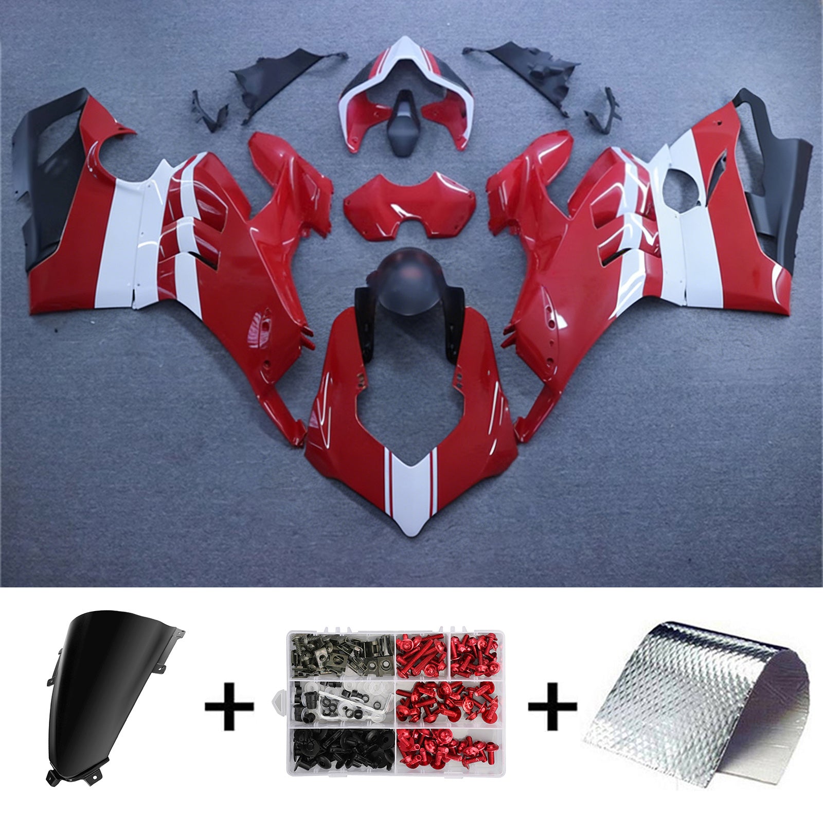 Kit de carénage d'injection Ducati Panigale V4/V4S 2020-2021 V4SP/V4R 2019-2022