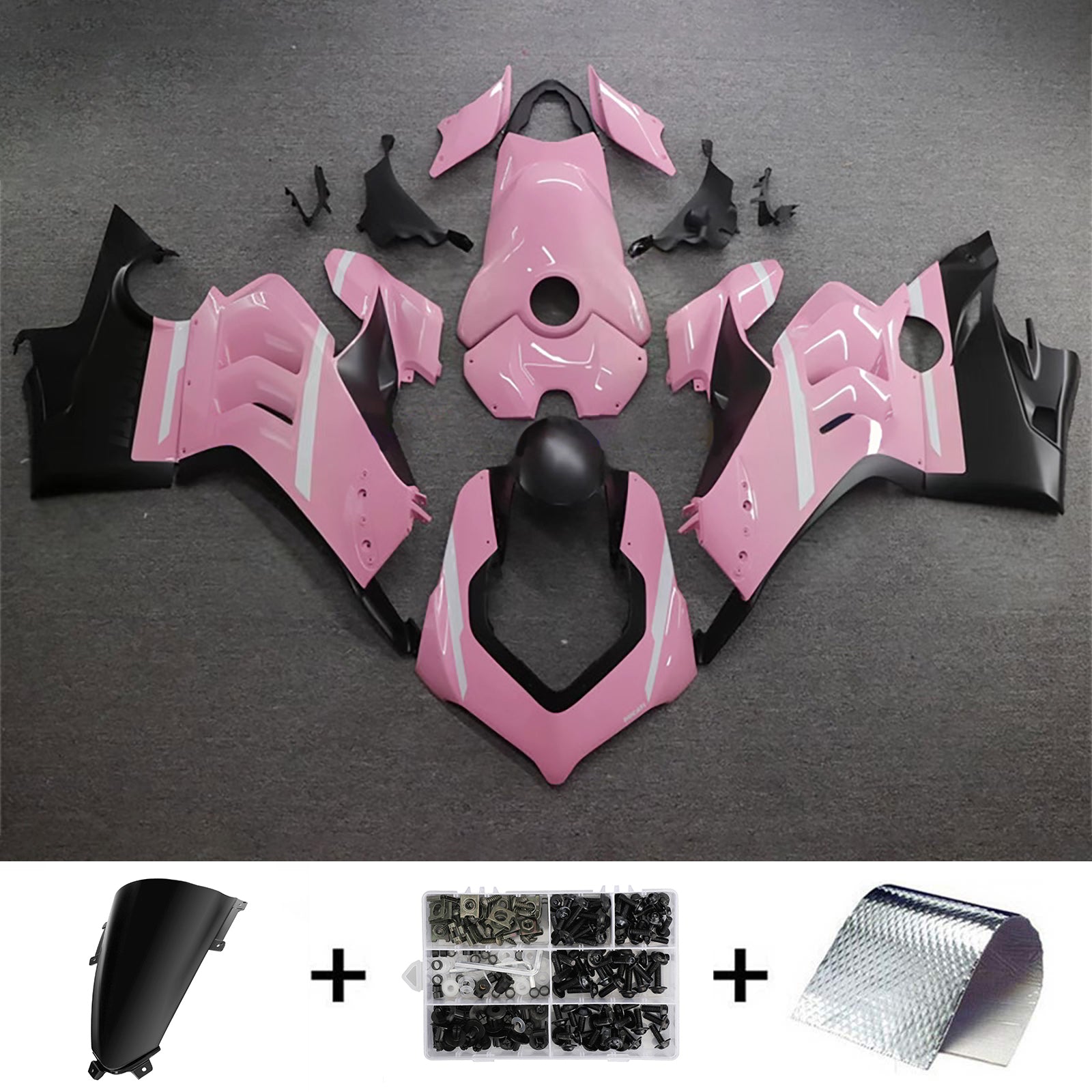 Kit de carénage par injection pour Ducati Panigale V4/V4S 2020-2021 2019-2022 V4SP/V4R