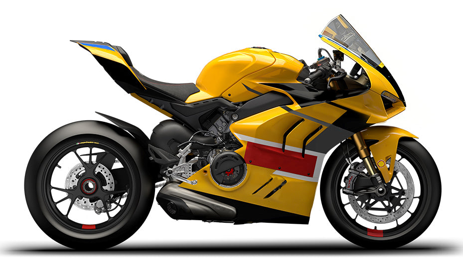 Kit de carénage d'injection Ducati Panigale V4/V4S 2022-2024 V4SP/V4R 2023-2024