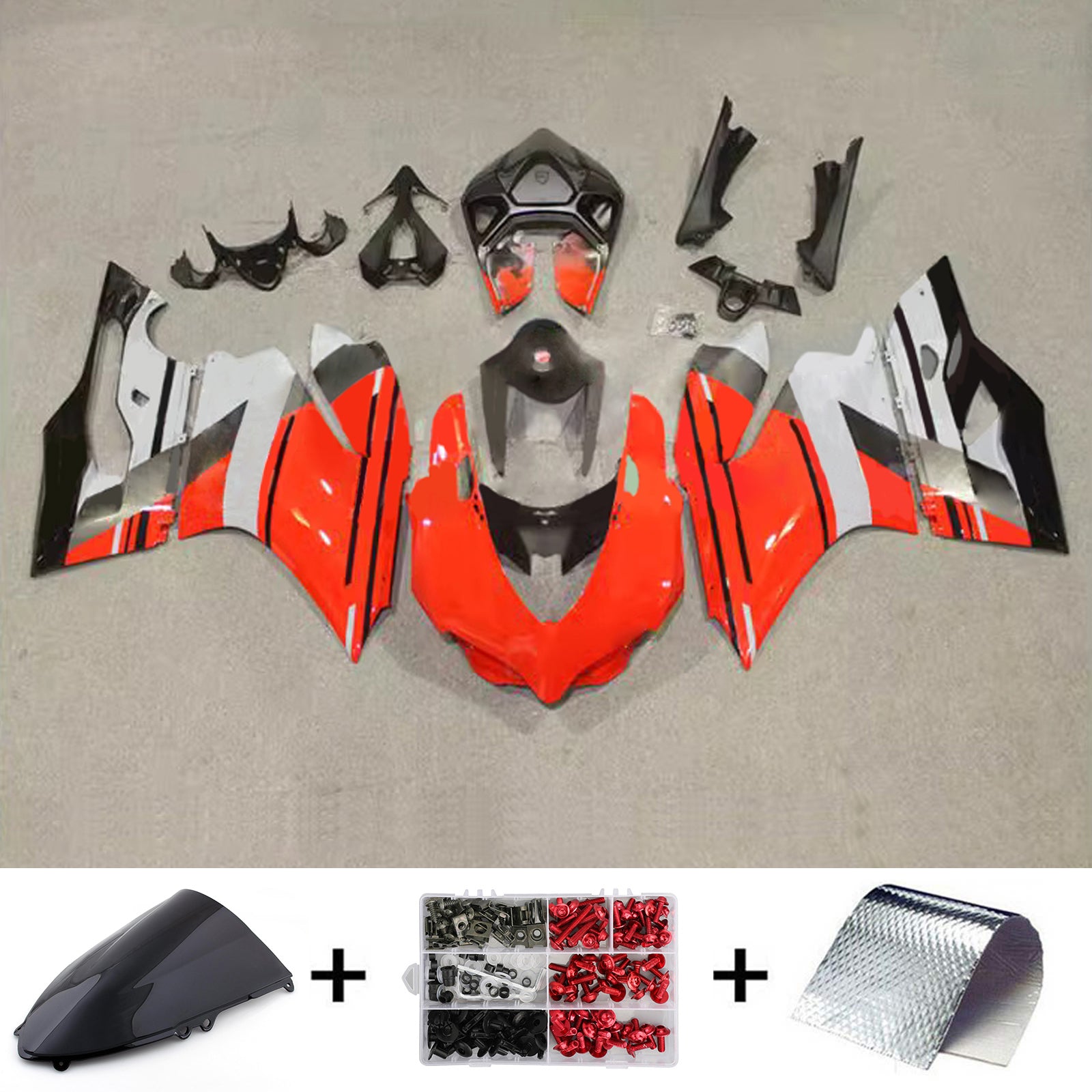 Kit de carénage en plastique ABS pour Ducati 899 2012-2015