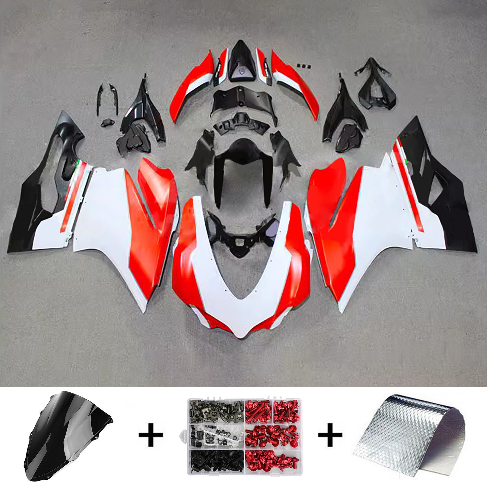 Kit de carenado de plástico ABS para Ducati 959 2015-2020