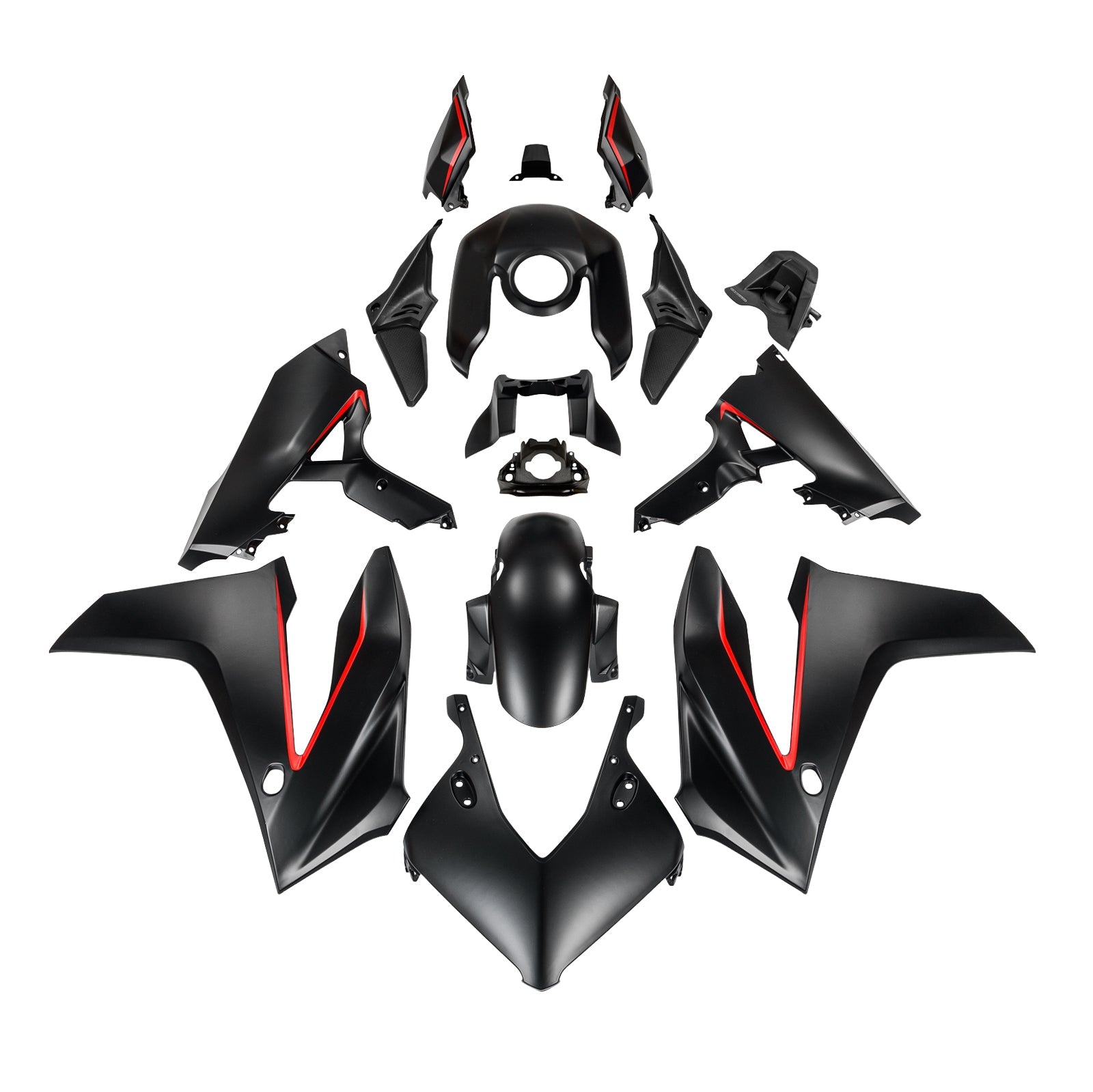 Kit de carénage de carrosserie en plastique ABS injecté pour Honda CBR650R 2024-2025