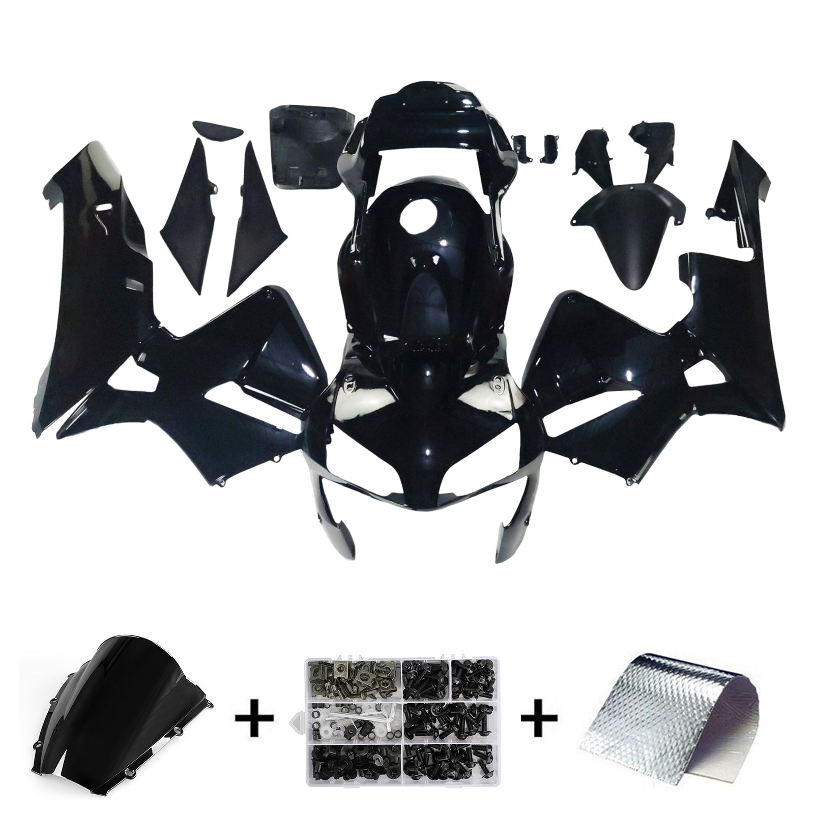 Amotopart Honda CBR600RR 2003-2004 F5 ABS kunststof carrosseriekuipset