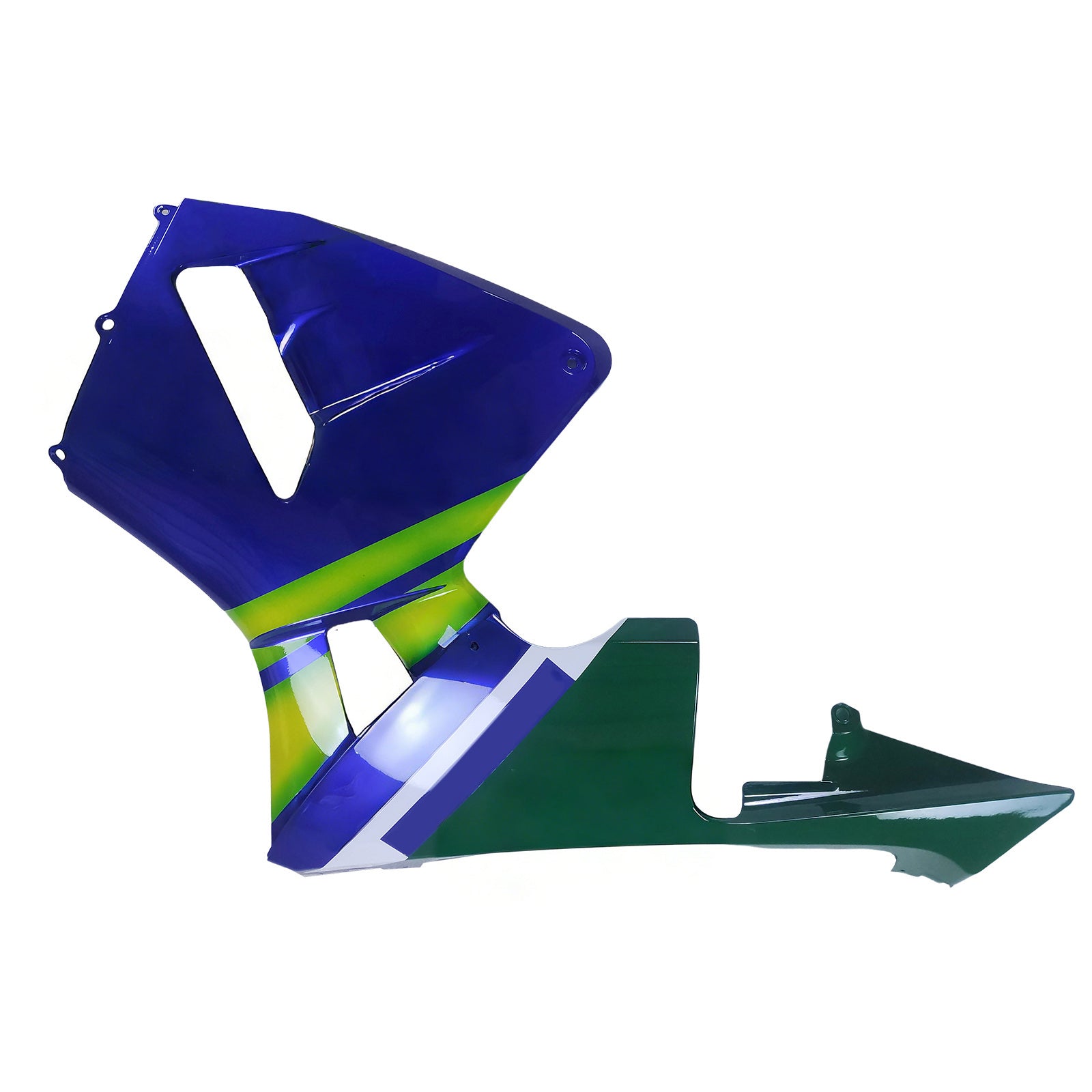 Amotopart Carena 2003-2004 Honda CBR 600 RR Blu e Verde Movistar Generico