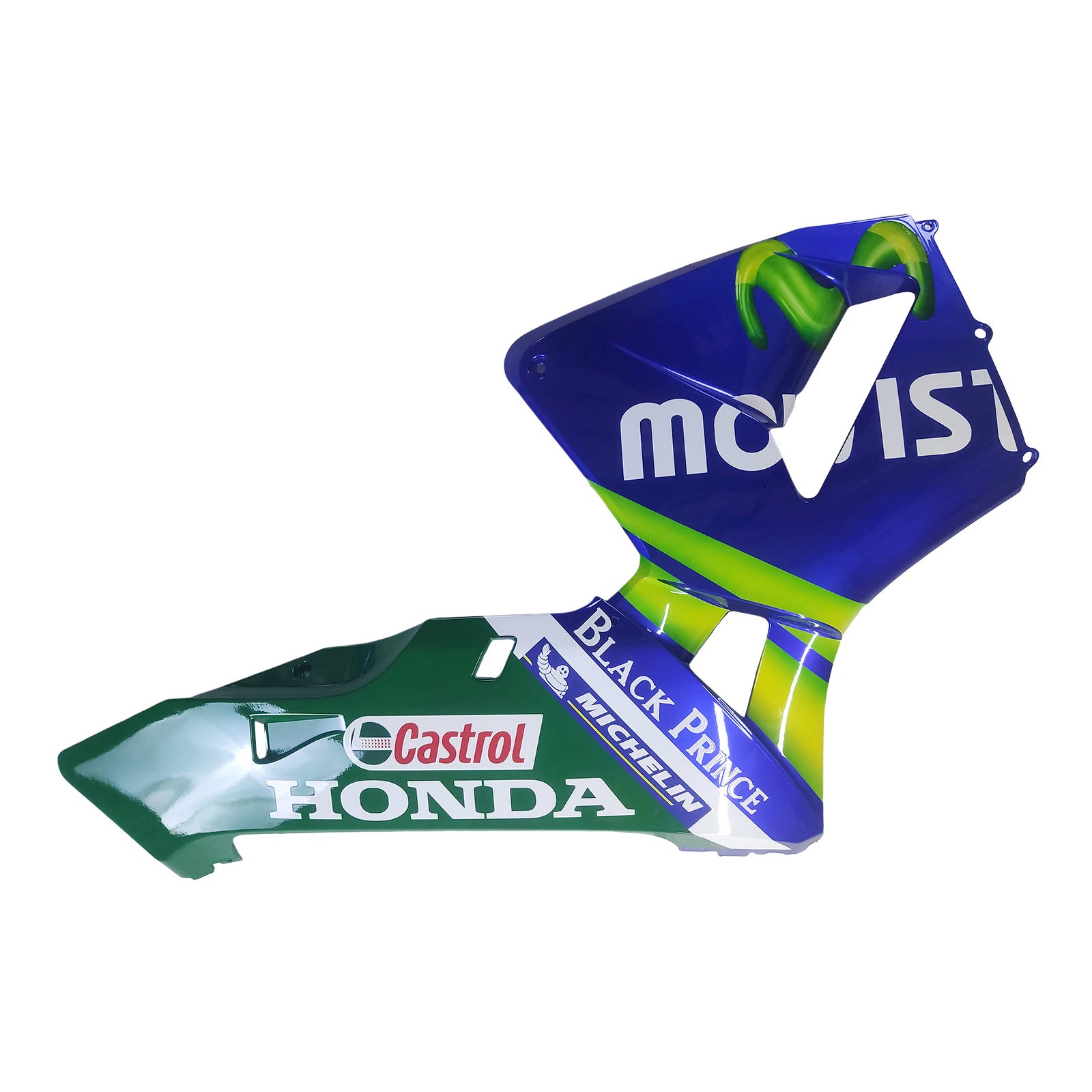 Amotopart Carnage 2003-2004 Honda CBR 600 RR Blue in Green Movistar generic