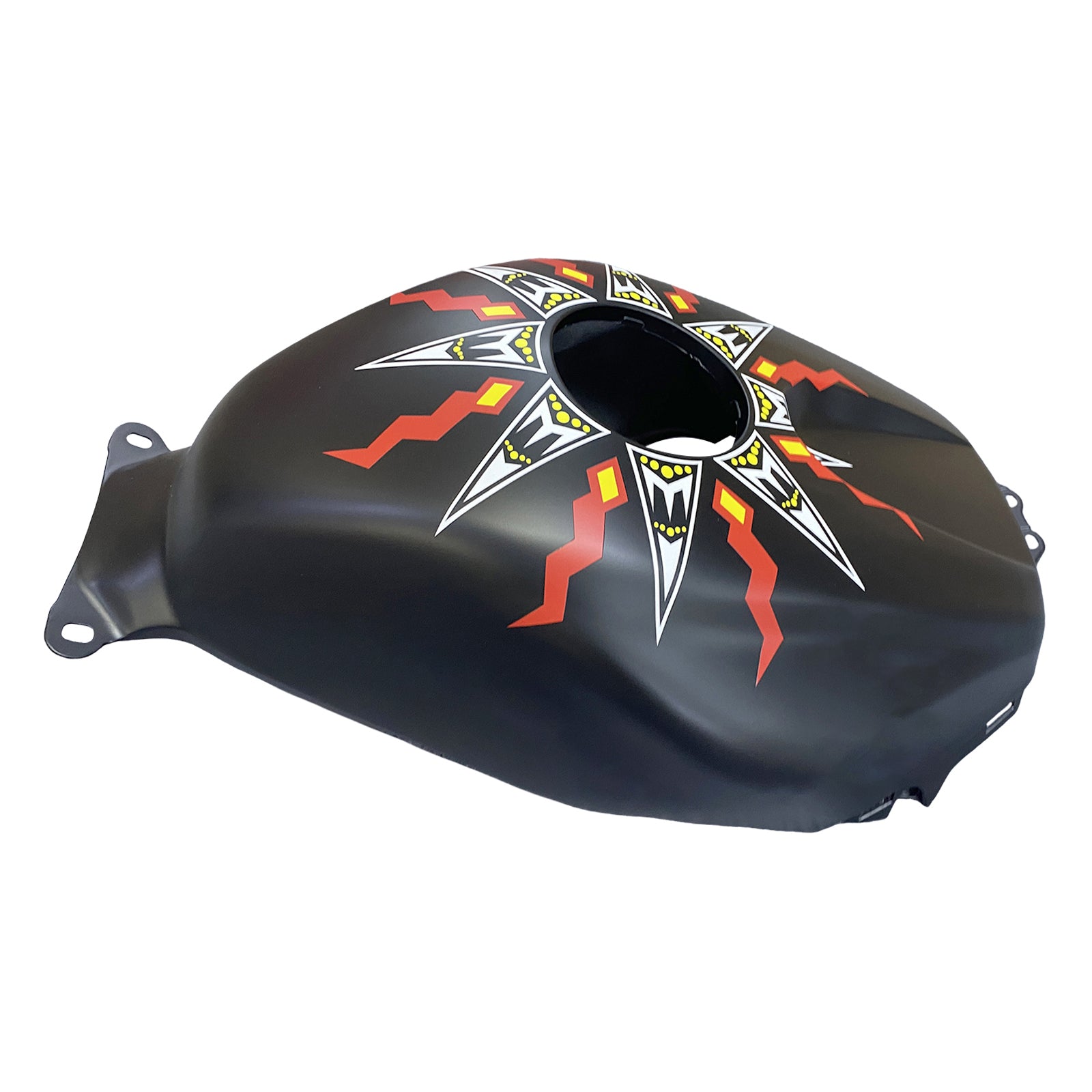 Amotopart stroomlijnkappen 2003-2004 Honda CBR 600 RR matzwart Valentino Rossi Moto Generiek