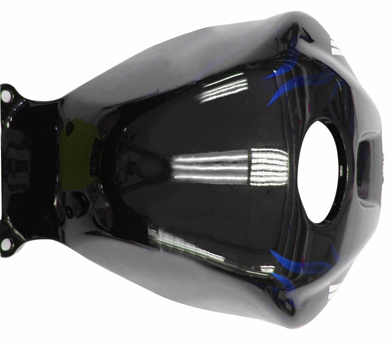 Carénages Amotopart 2003-2004 Honda CBR 600 RR Black &amp; Blue Flame Generic