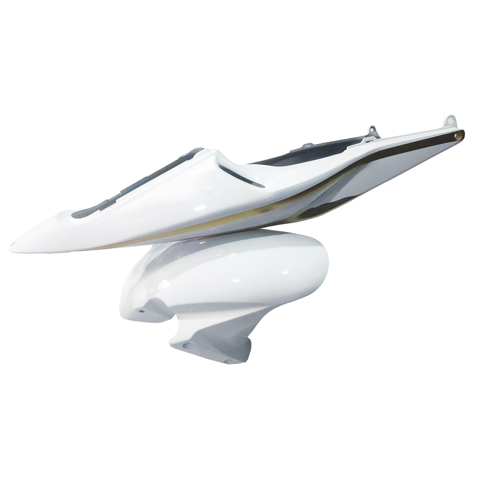 Amotopart pour CBR600RR 2003-2004 carrosserie carénage blanc ABS moulé par Injection plastique ensemble vente chaude générique