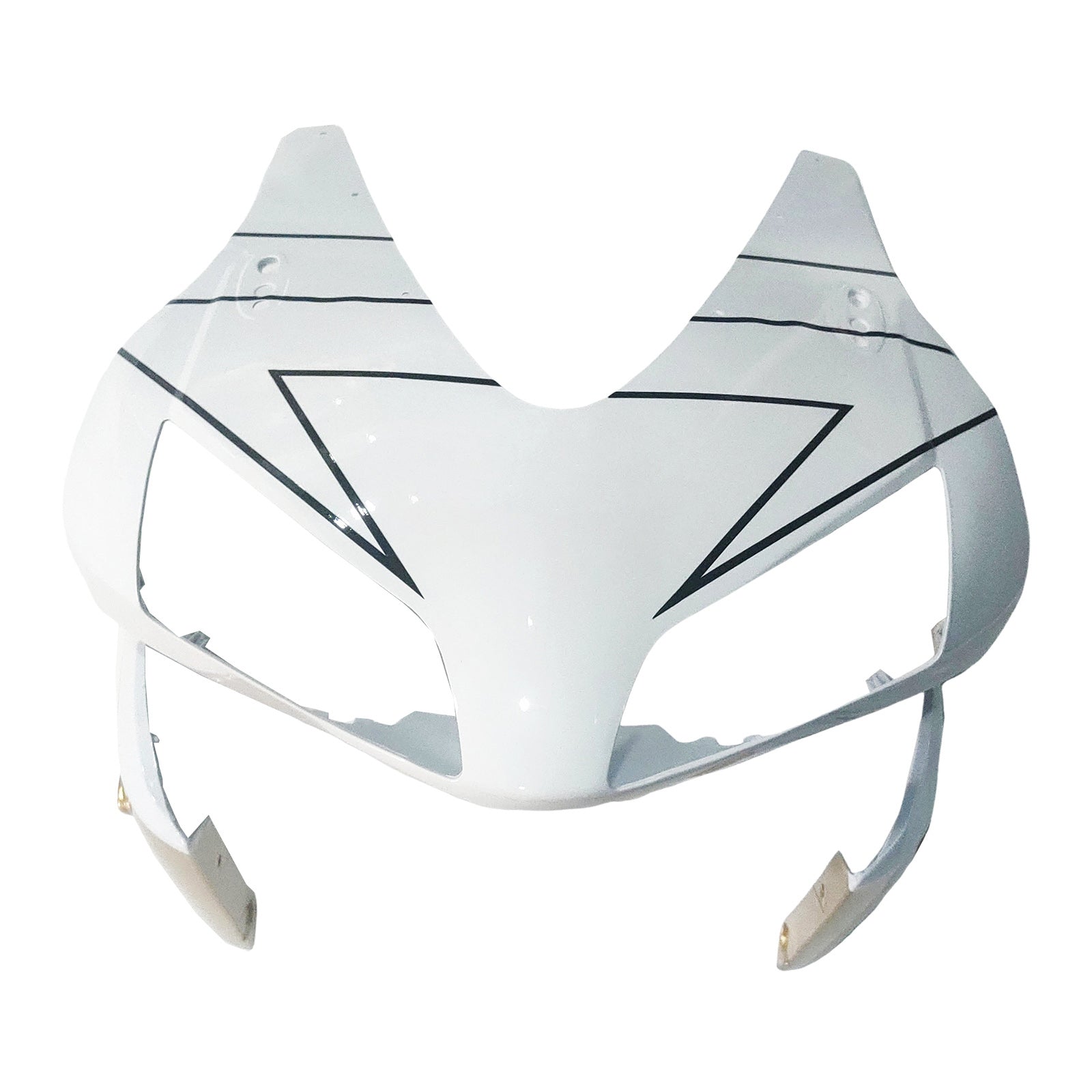 Amotopart pour CBR600RR 2003-2004 carrosserie carénage blanc ABS moulé par Injection plastique ensemble vente chaude générique