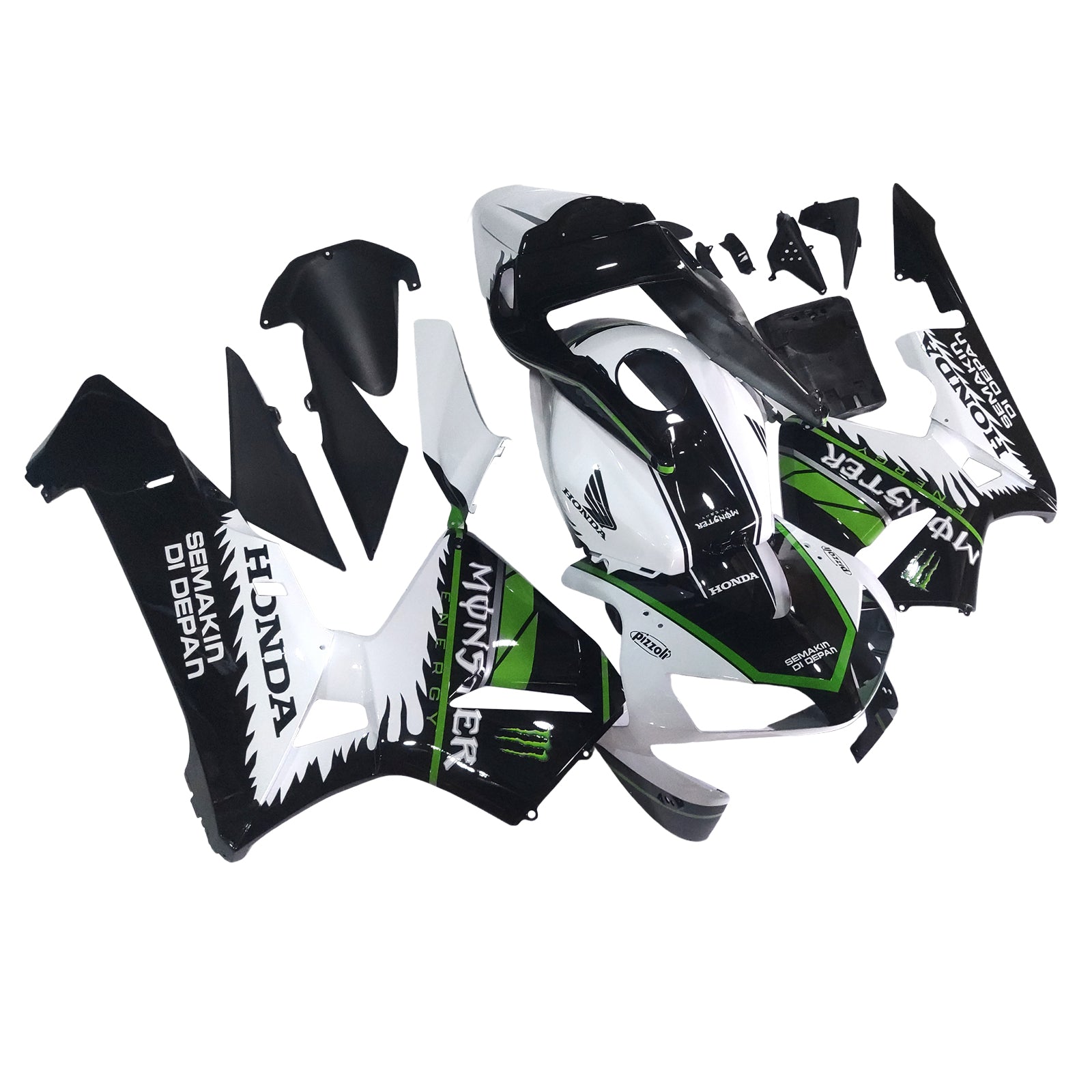 Amotopart Honda CBR600RR 2003-2004 F5 ABS muovinen korin suojasarja