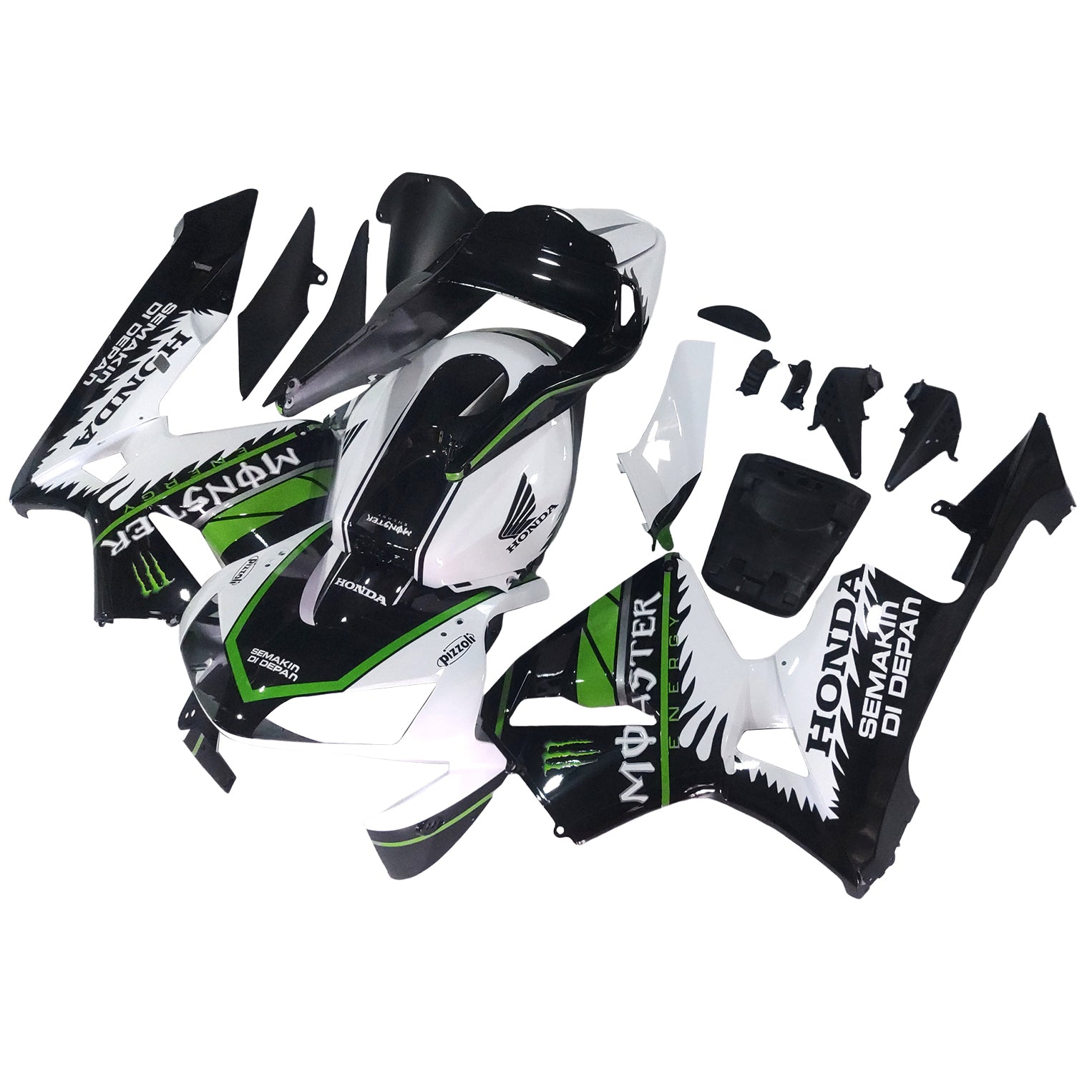 Amotopart Honda CBR600RR 2003-2004 F5 ABS muovinen korin suojasarja