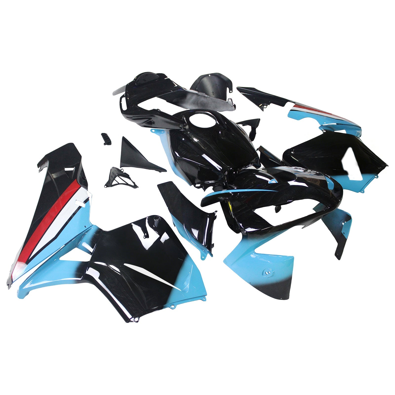 Amotopart Honda CBR600RR 2003-2004 KIT F5 ABS di plastica Carrosserie