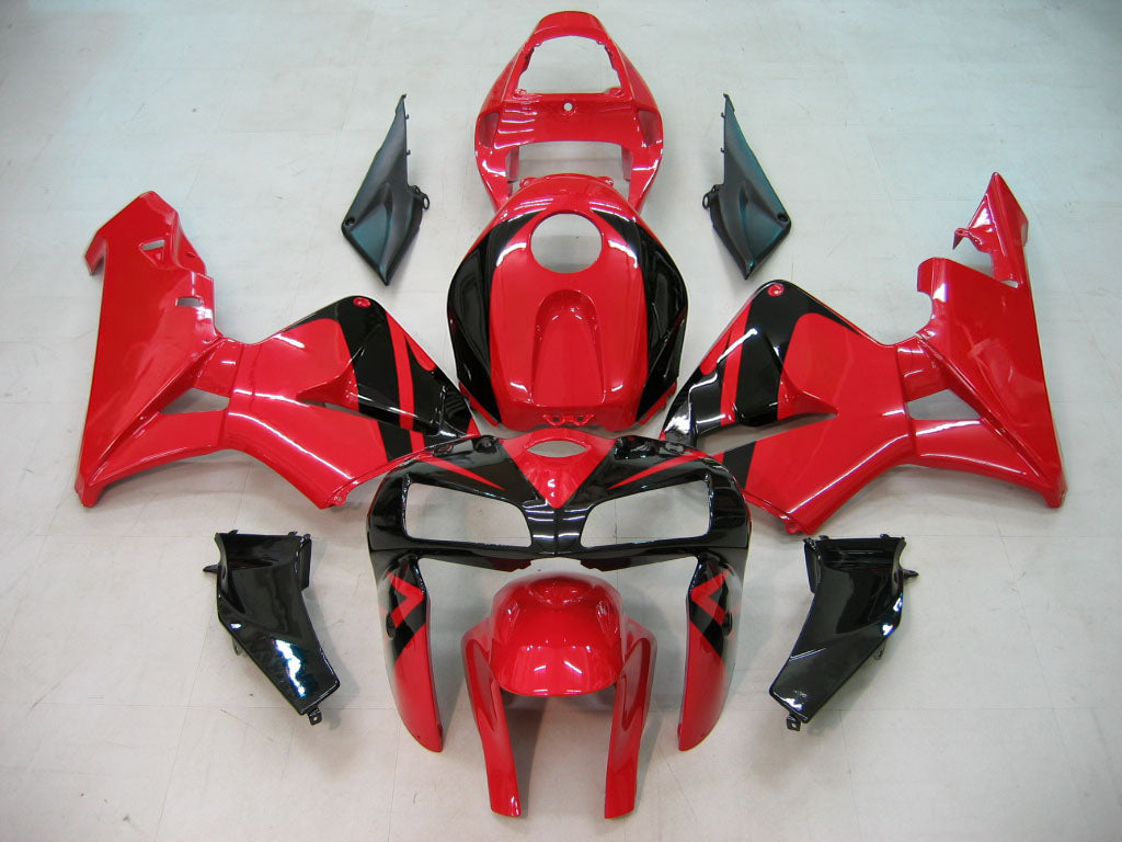Amotopart Kuip 2005-2006 Honda CBR 600 RR Rood en Zwart CBR Honda Generiek