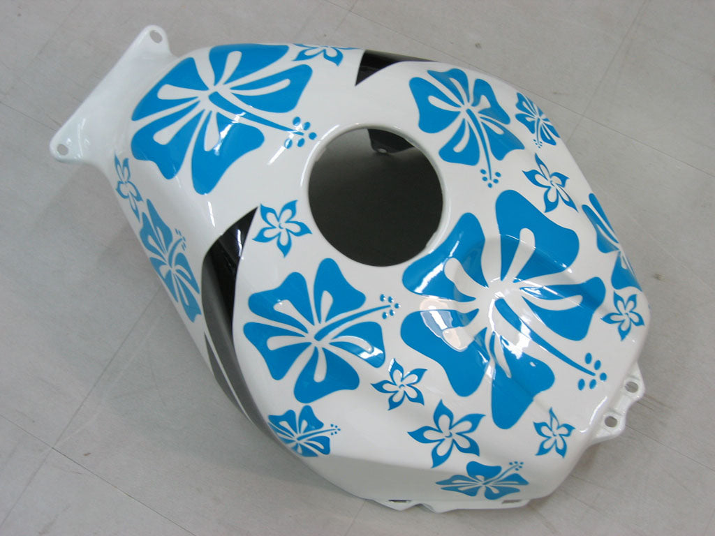 Carénages Amotopart 2005-2006 Honda CBR 600 RR Multicolore Azzurro Floral Generic