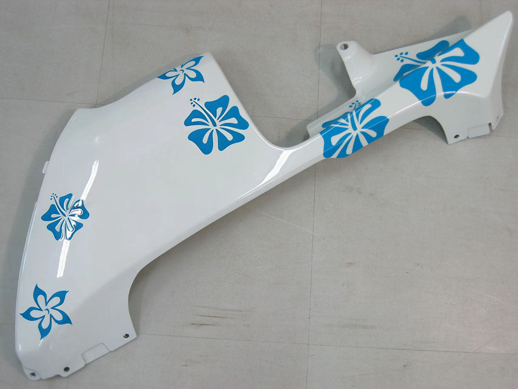 Carénages Amotopart 2005-2006 Honda CBR 600 RR Multicolore Azzurro Floral Generic