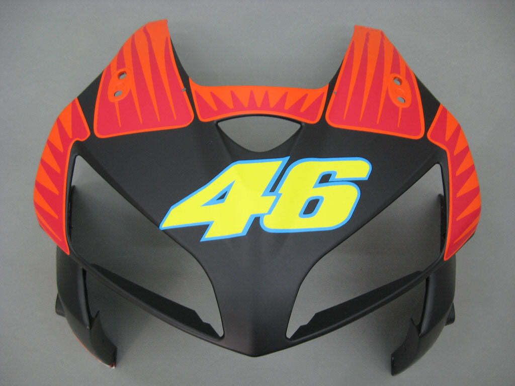 Amotopartin suojat 2005-2006 Honda CBR 600 RR Mattamusta Valentino Rossi Generic