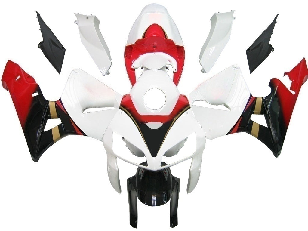 Amotopart stroomlijnkappen 2005-2006 Honda CBR 600 RR Rood Wit Zwart Konica Generiek