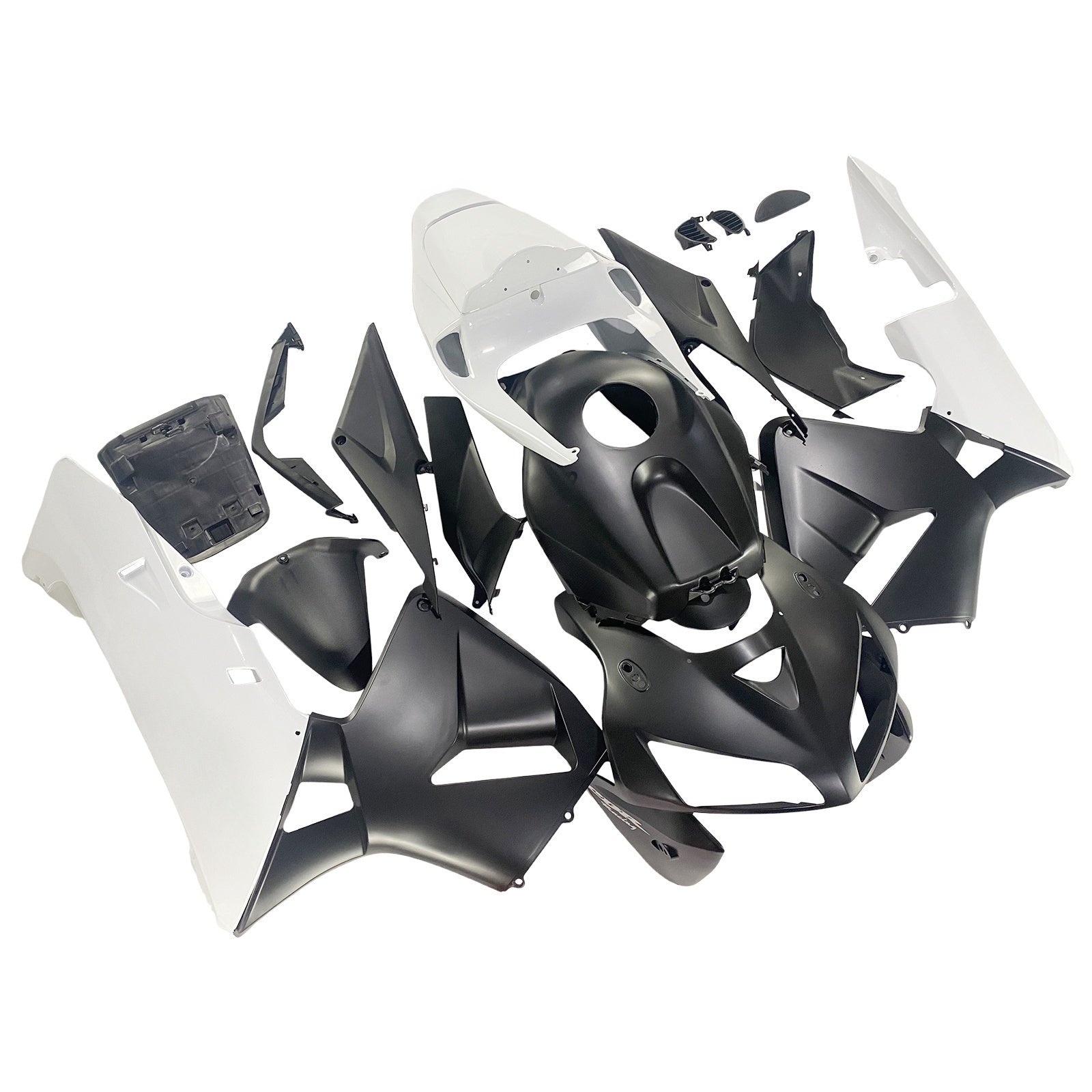 Sobe Amotopart 2005-2006 Honda CBR 600 Rr Matte črno-bela Honda generic