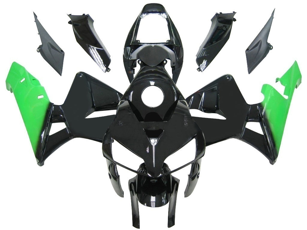 Owiewki Amotopart 2005-2006 Honda CBR 600 RR Czarno-Zielona CBR Generic