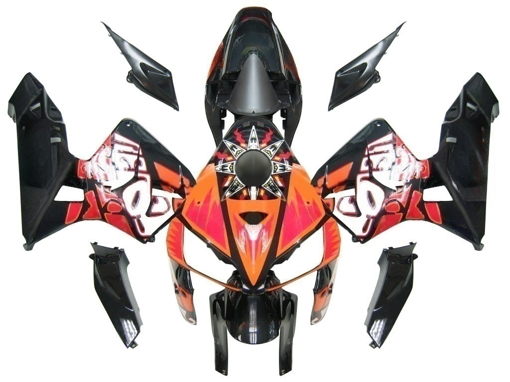Owiewki Amotopart 2005-2006 Honda CBR 600 RR Czarne Valentino Rossi Generic