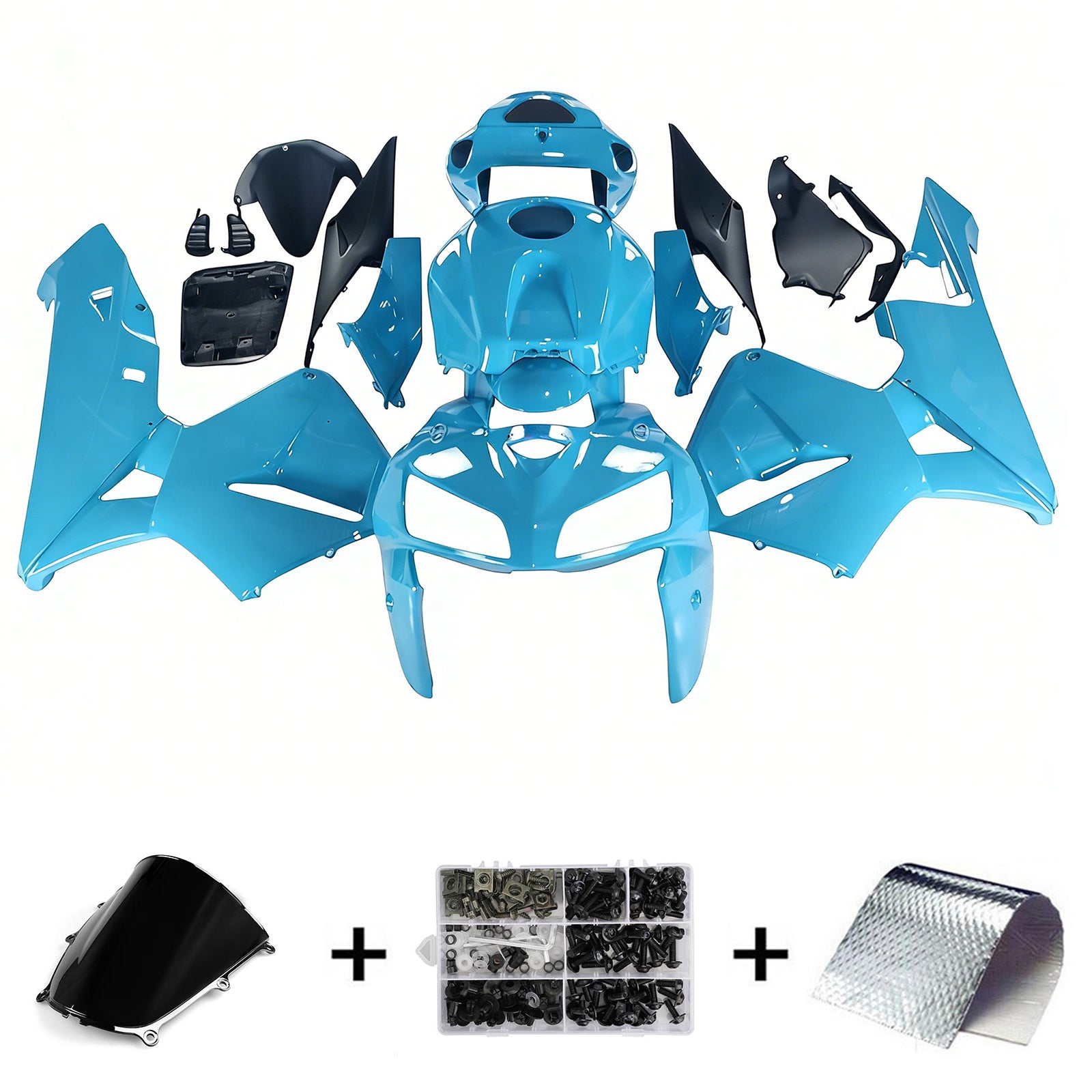 Kit de carénage en plastique ABS pour Honda CBR600RR 2005-2006 F5