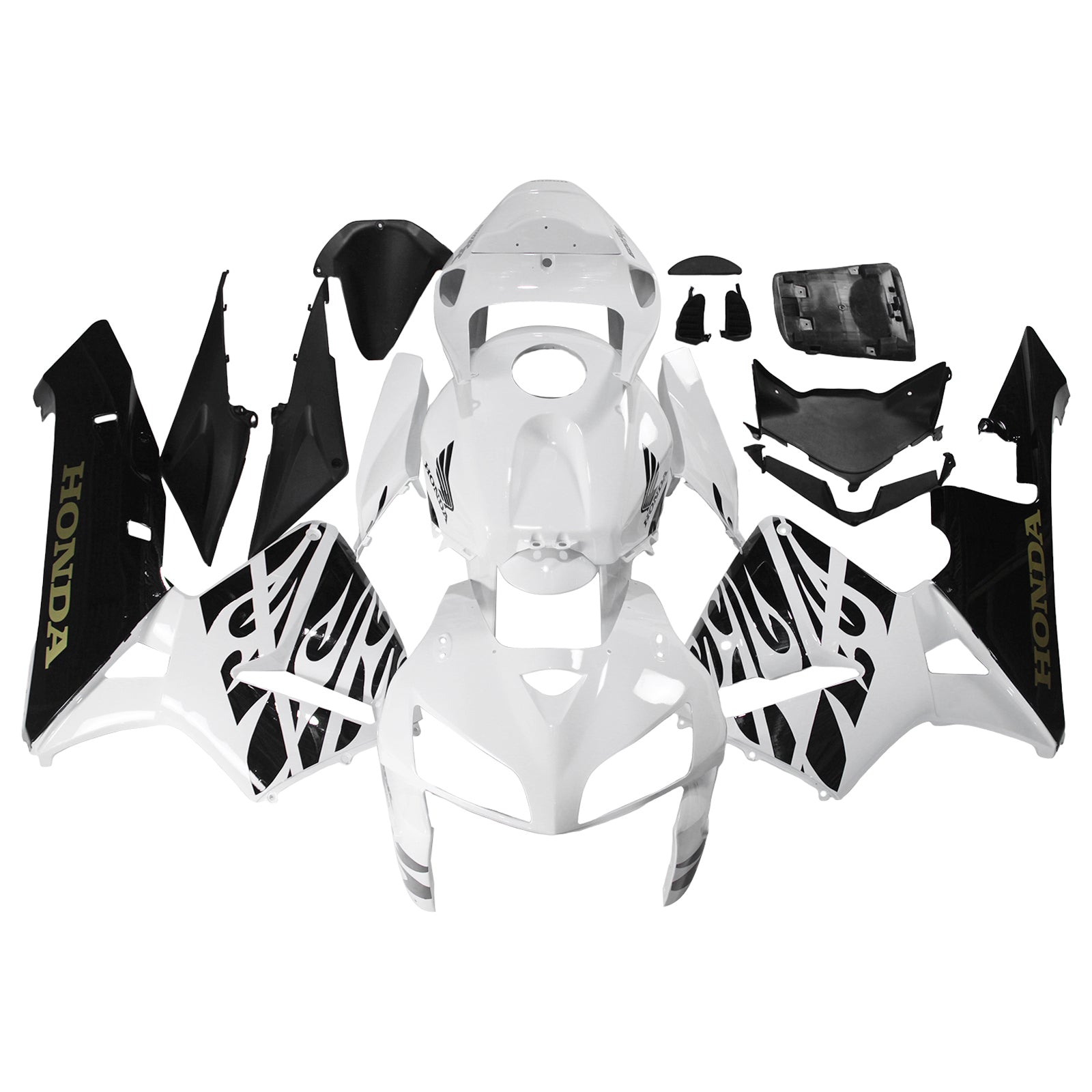 Amotopart Honda CBR600RR 2005-2006 F5 ABS muovinen korin suojasarja