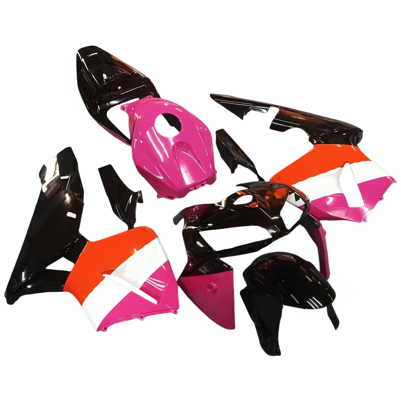 Amotopart Honda CBR600RR 2005-2006 F5 Kit Carénage Carrosserie Plastique ABS