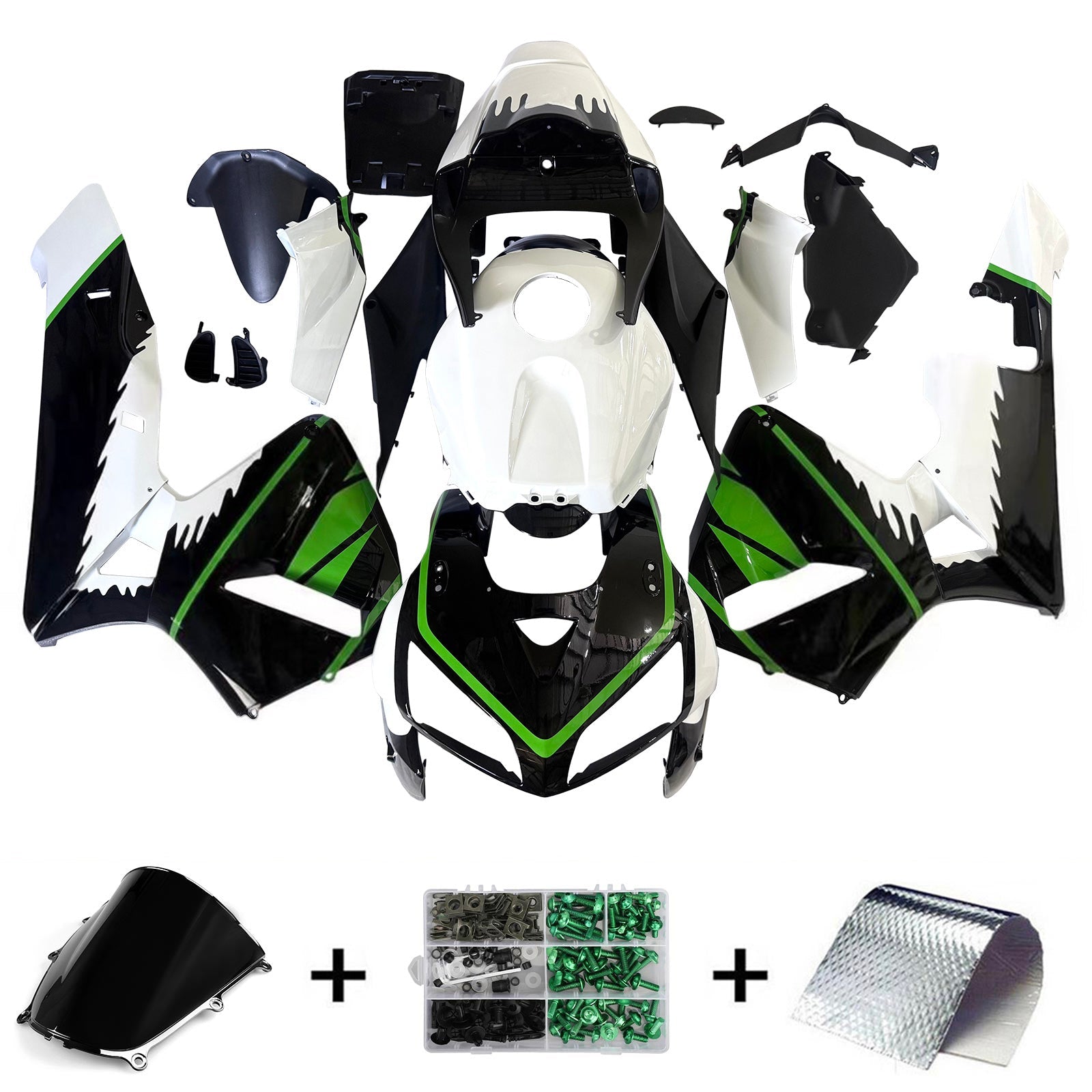 Amotopart Honda CBR600RR 2005-2006 F5 Kit carenatura carrozzeria in plastica ABS