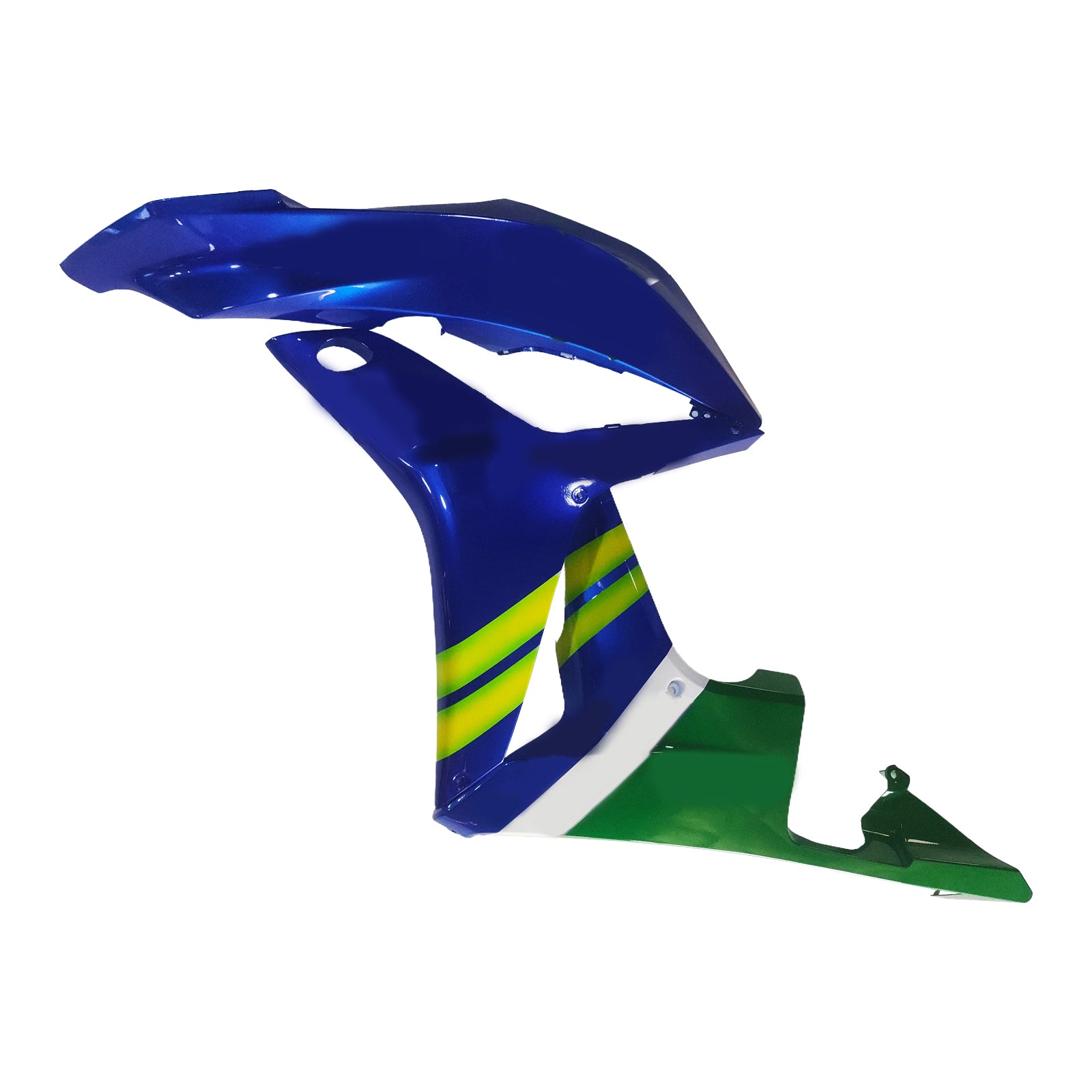 Amotopart Fairing 2007-2008 Honda CBR 600 RR Blue in Green Movistar generic