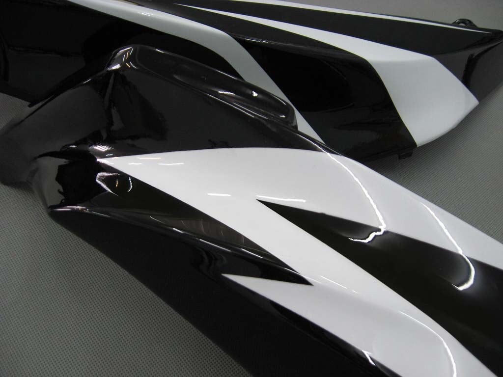 Amotopart Carénages 2007-2008 Honda CBR 600 RR Blanc &amp; Noir Hannspree Generic
